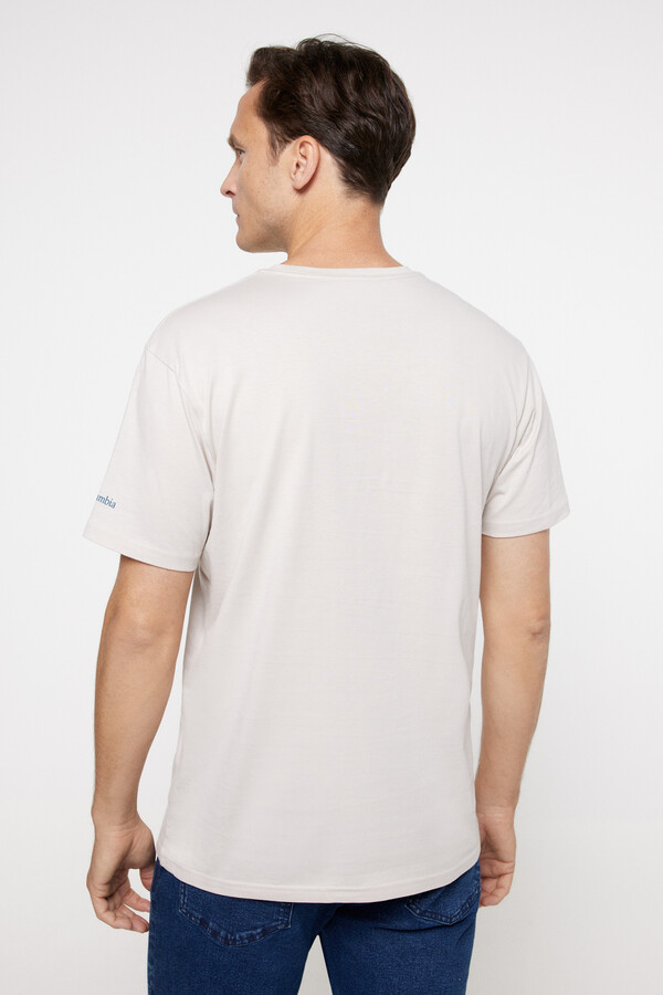 Cortefiel Camiseta Columbia Rapid Ridge™ espalda para hombre Camel
