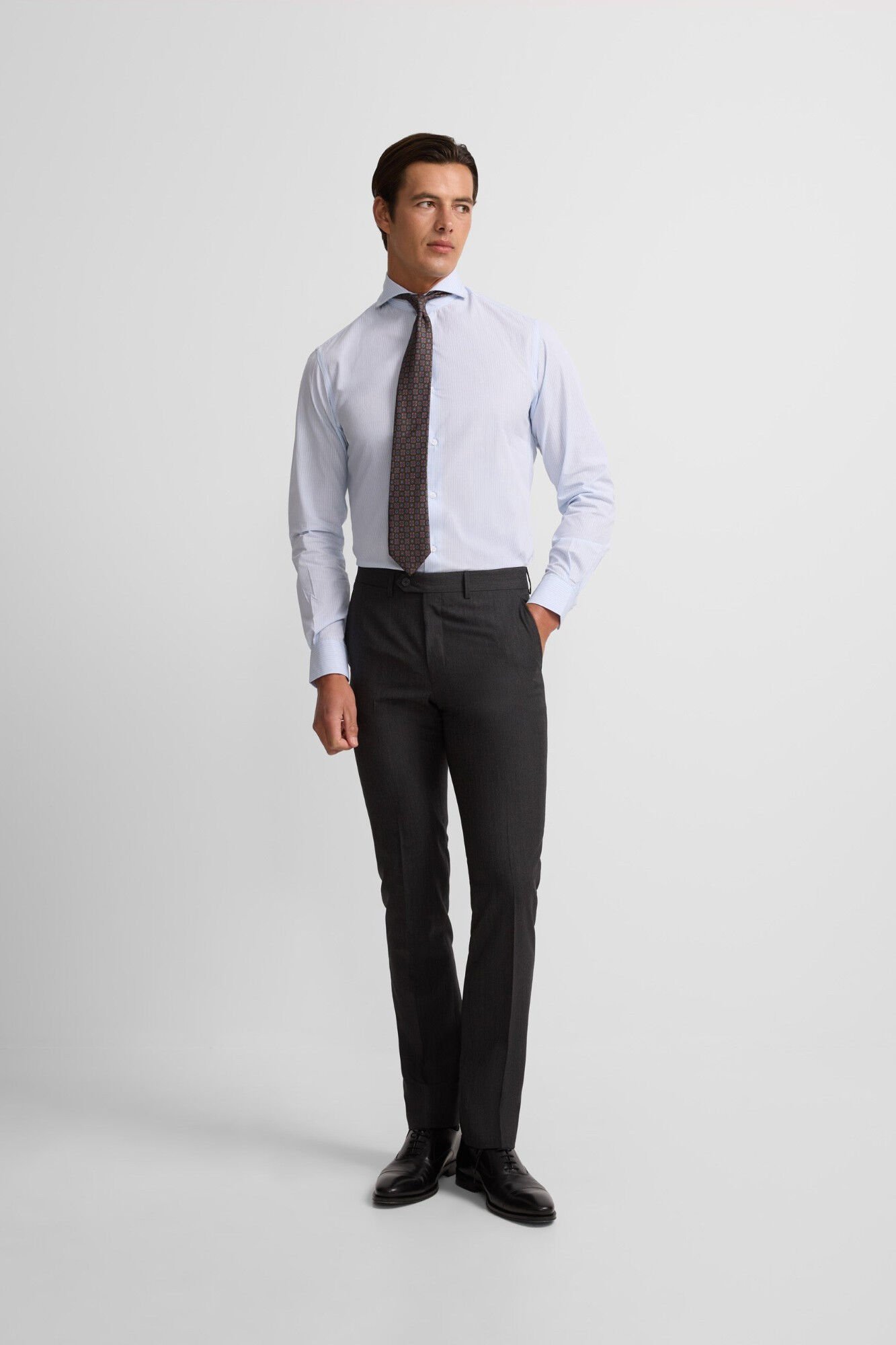 Silbon Pantal&oacute;n traje clasico espiga