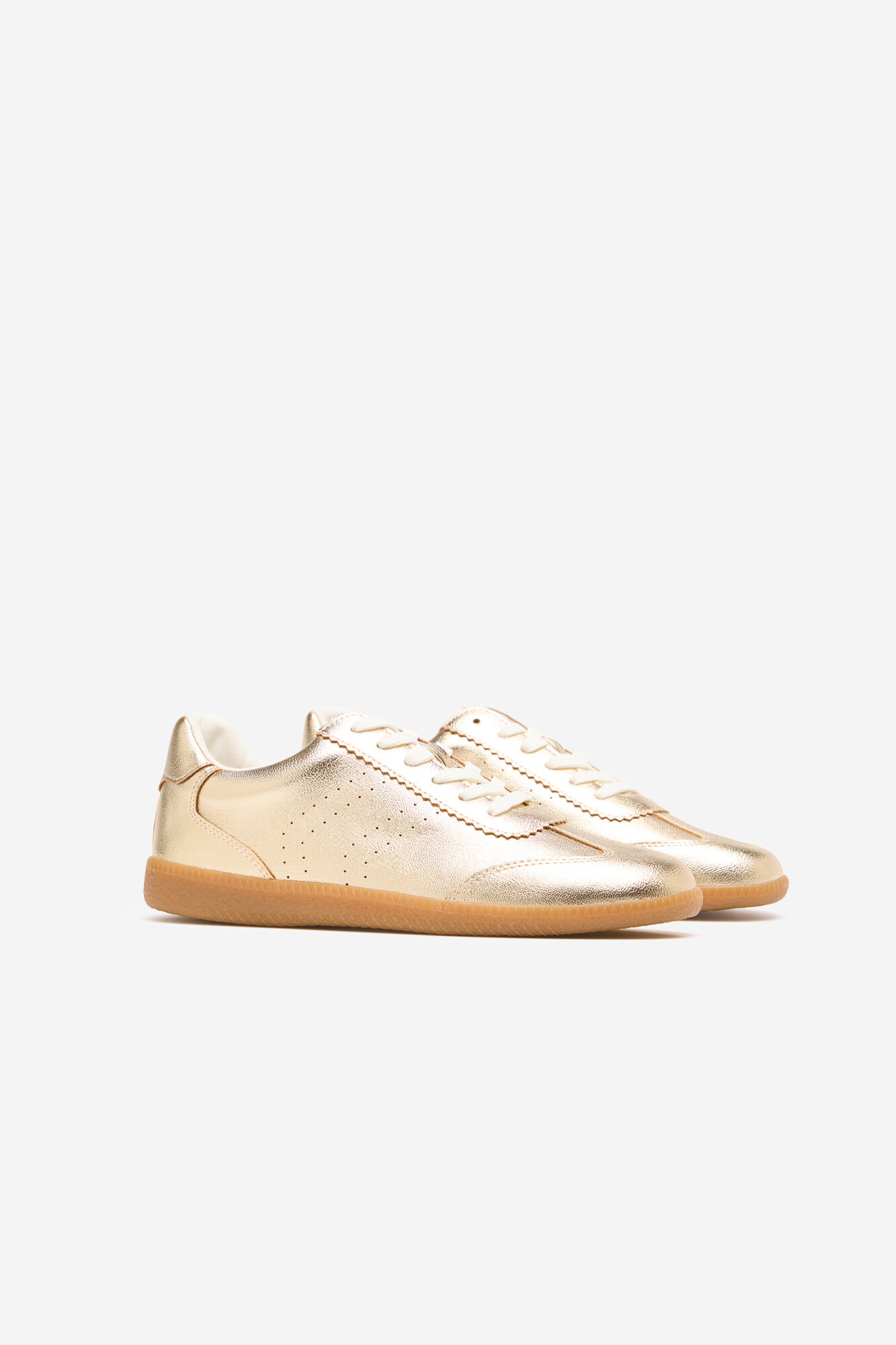 Cortefiel Golden slipper Gold