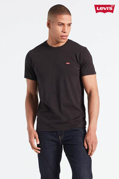 Cortefiel Original Levi's® logo chest t-shirt Black