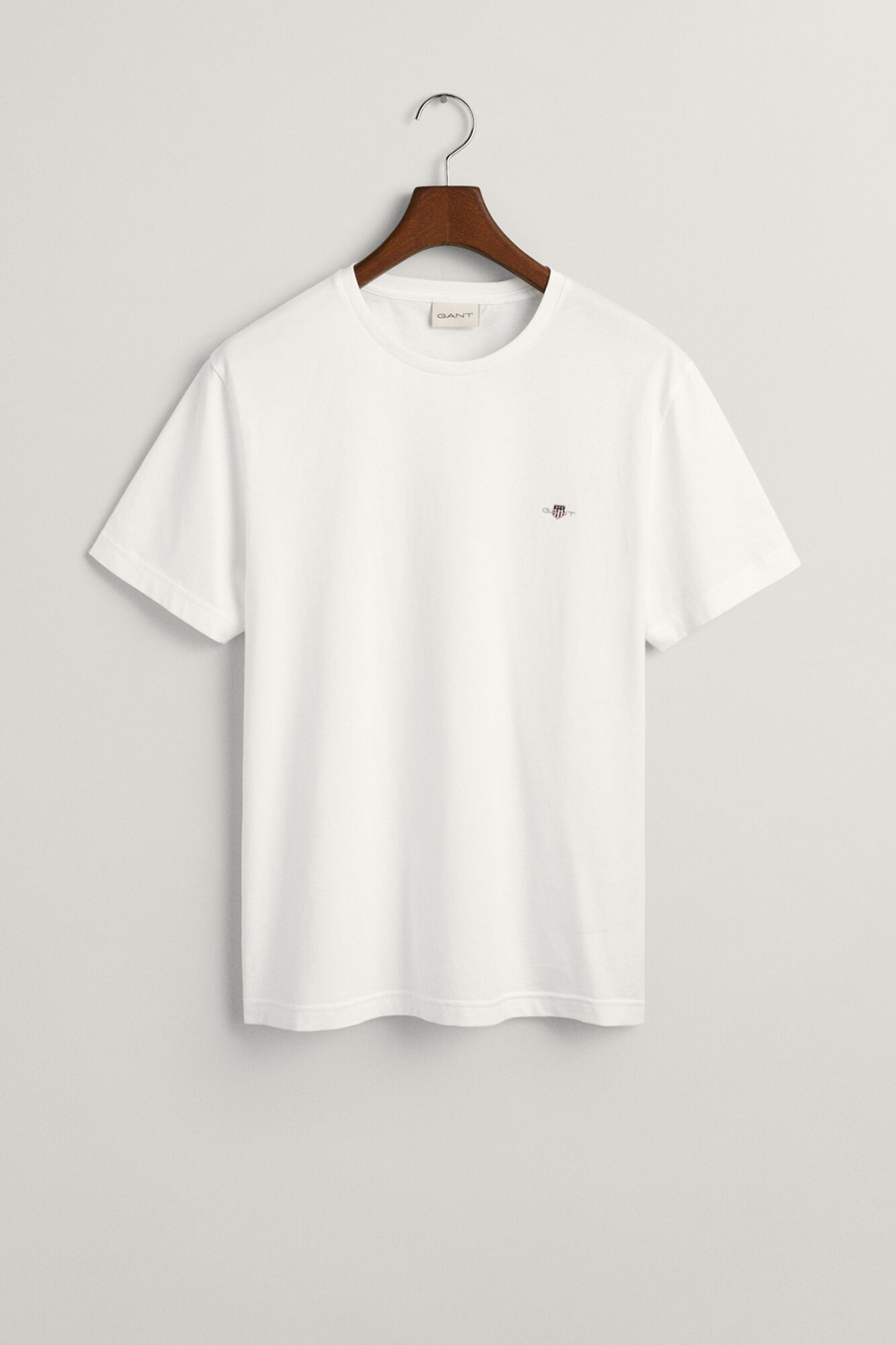 Gant T-shirt Regular Fit Shield Branco