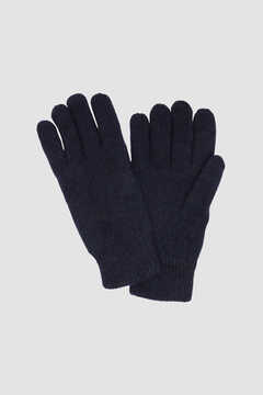 Cortefiel Woollen gloves with cashmere  Grey