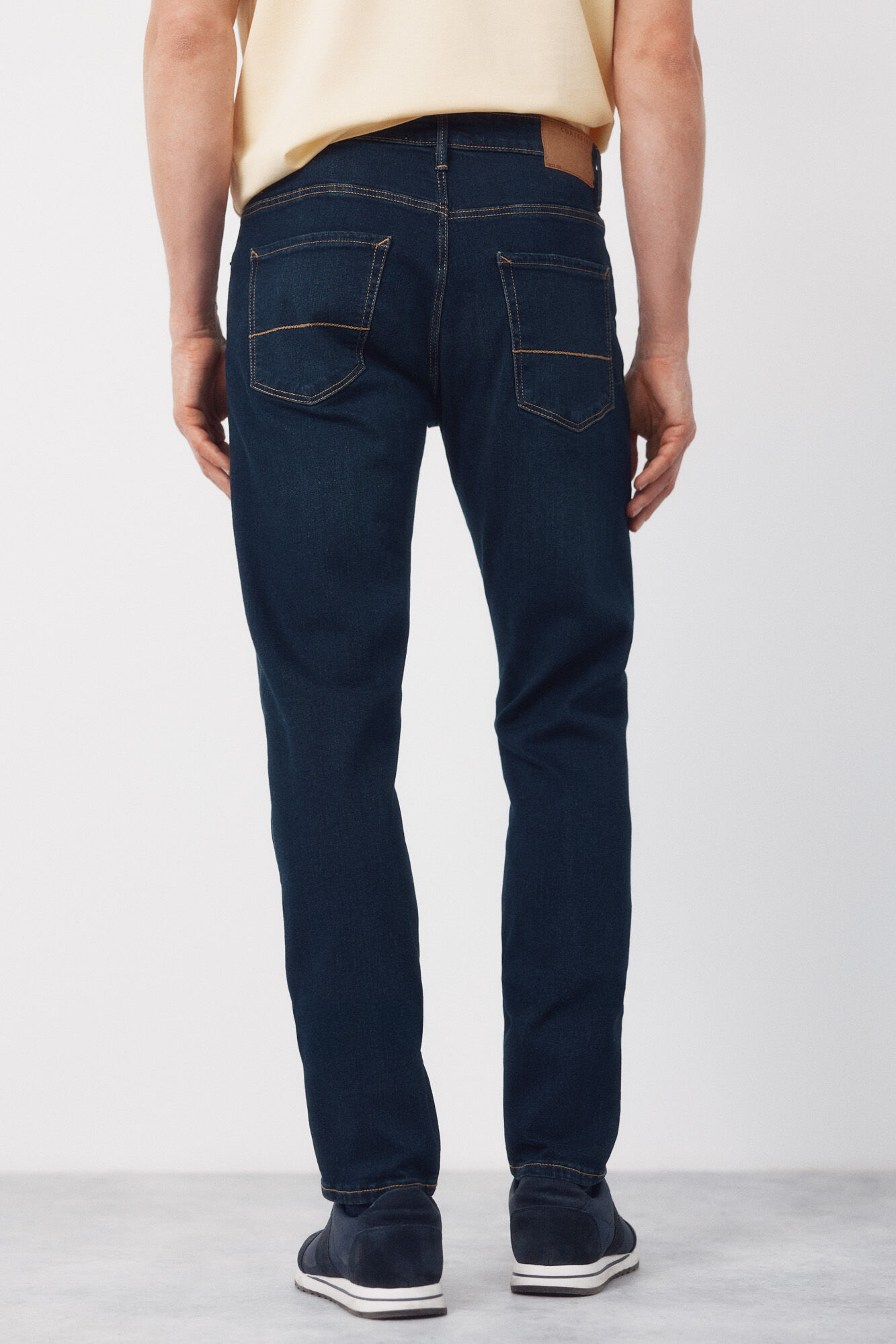 Cortefiel Slim fit jeans Navy