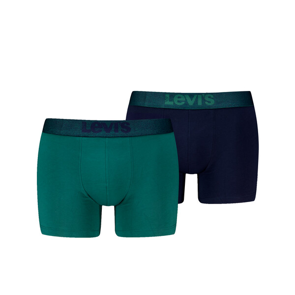 Cortefiel Pack de 2 cuecas tipo boxers Levi's de algodão  Verde