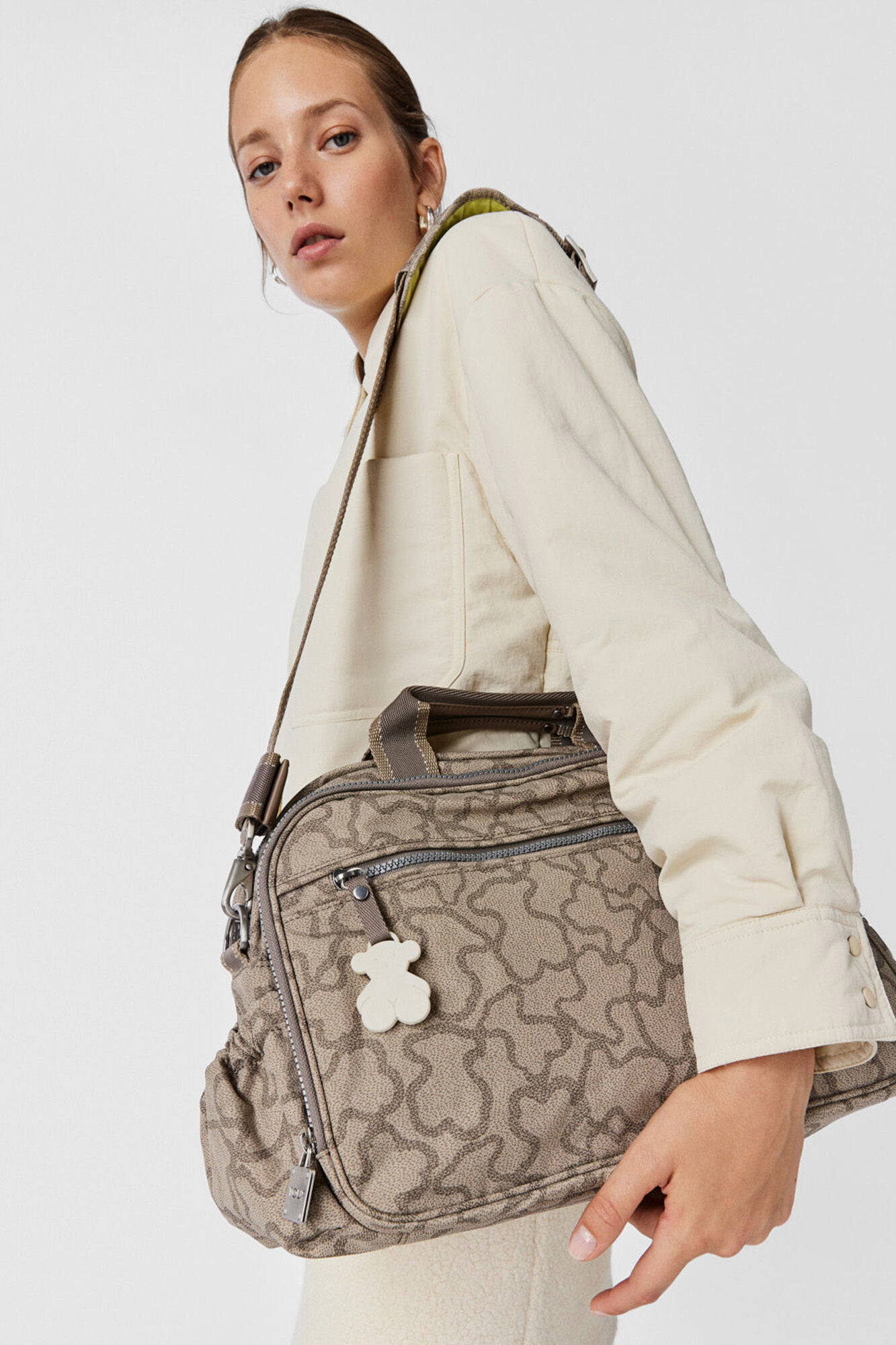 Tous Kaos New Colores baby bag in stone Grey