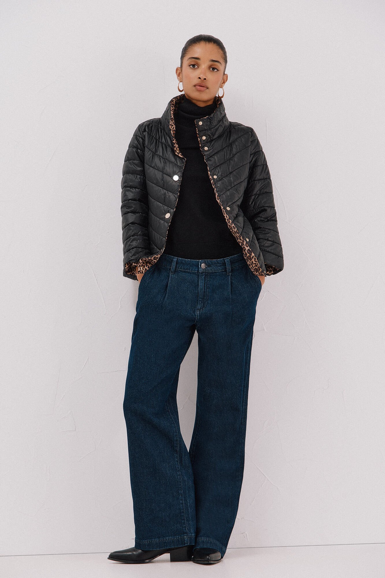 Cortefiel Cazadora reversible thermolite&reg; Negro