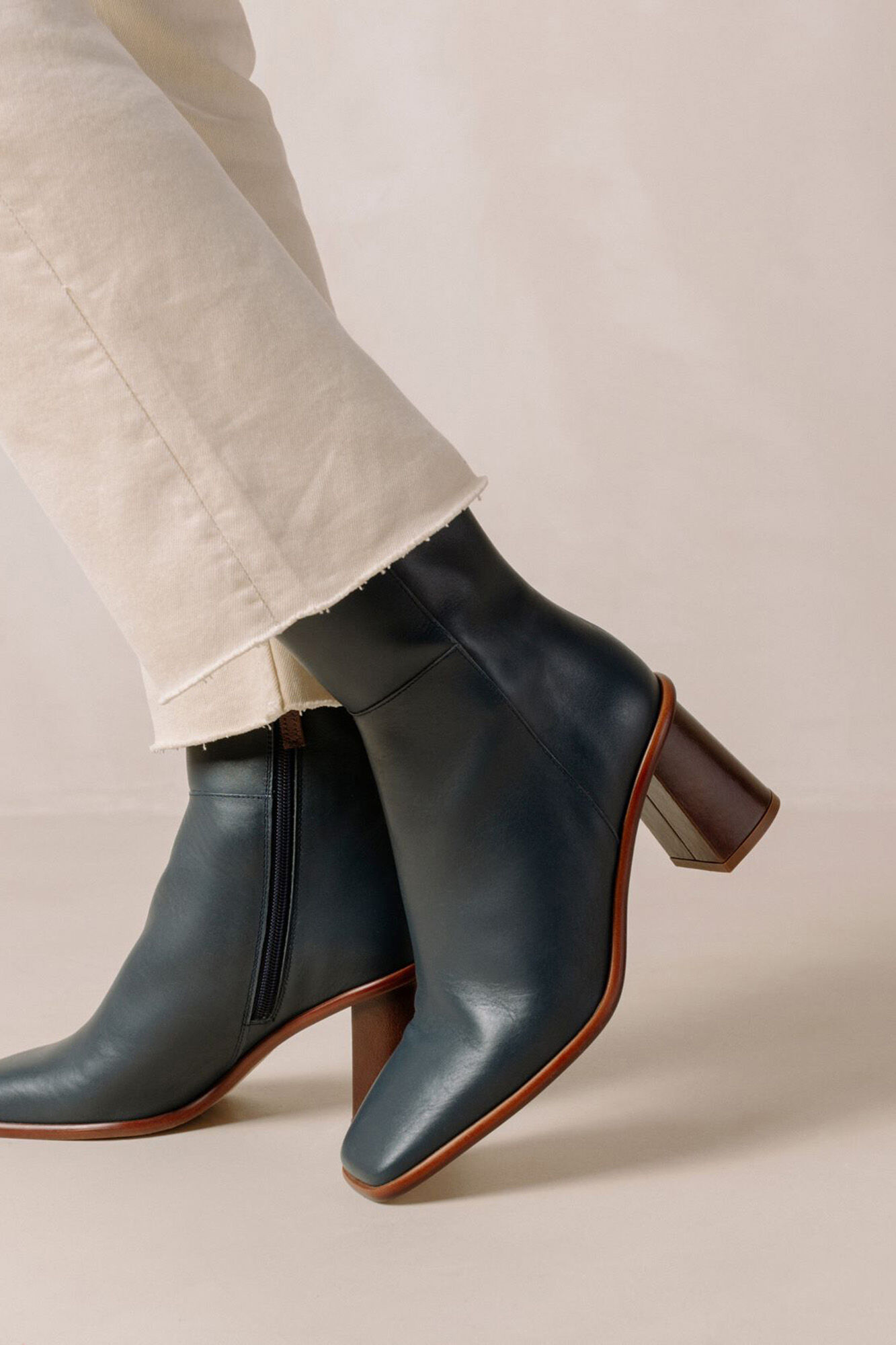 Alohas Botins West Vintage azul-lazuli Azul