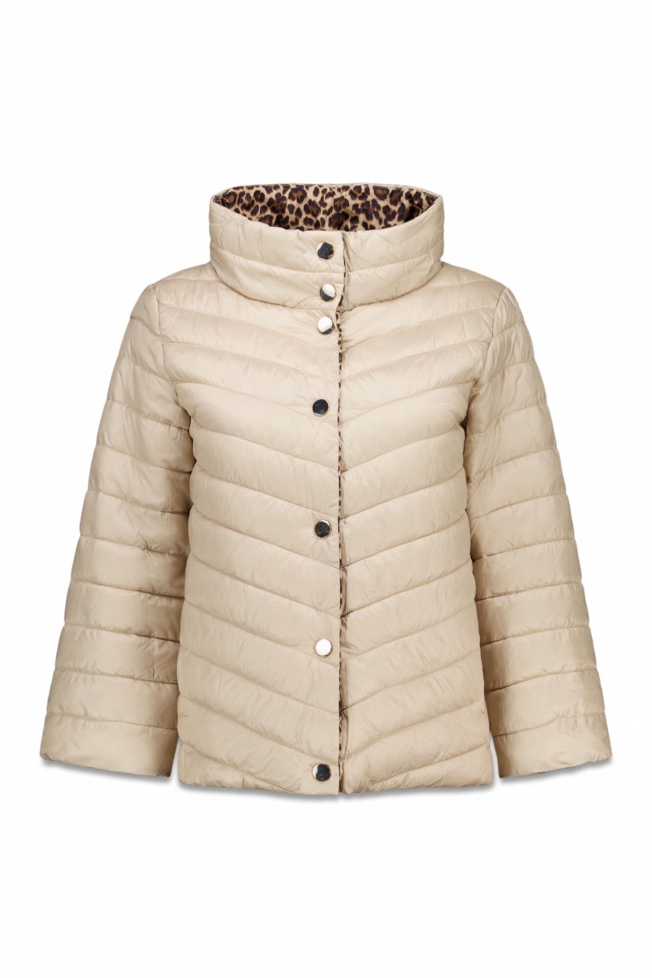 Cortefiel Blus&atilde;o revers&iacute;vel thermolite&reg; Ecru