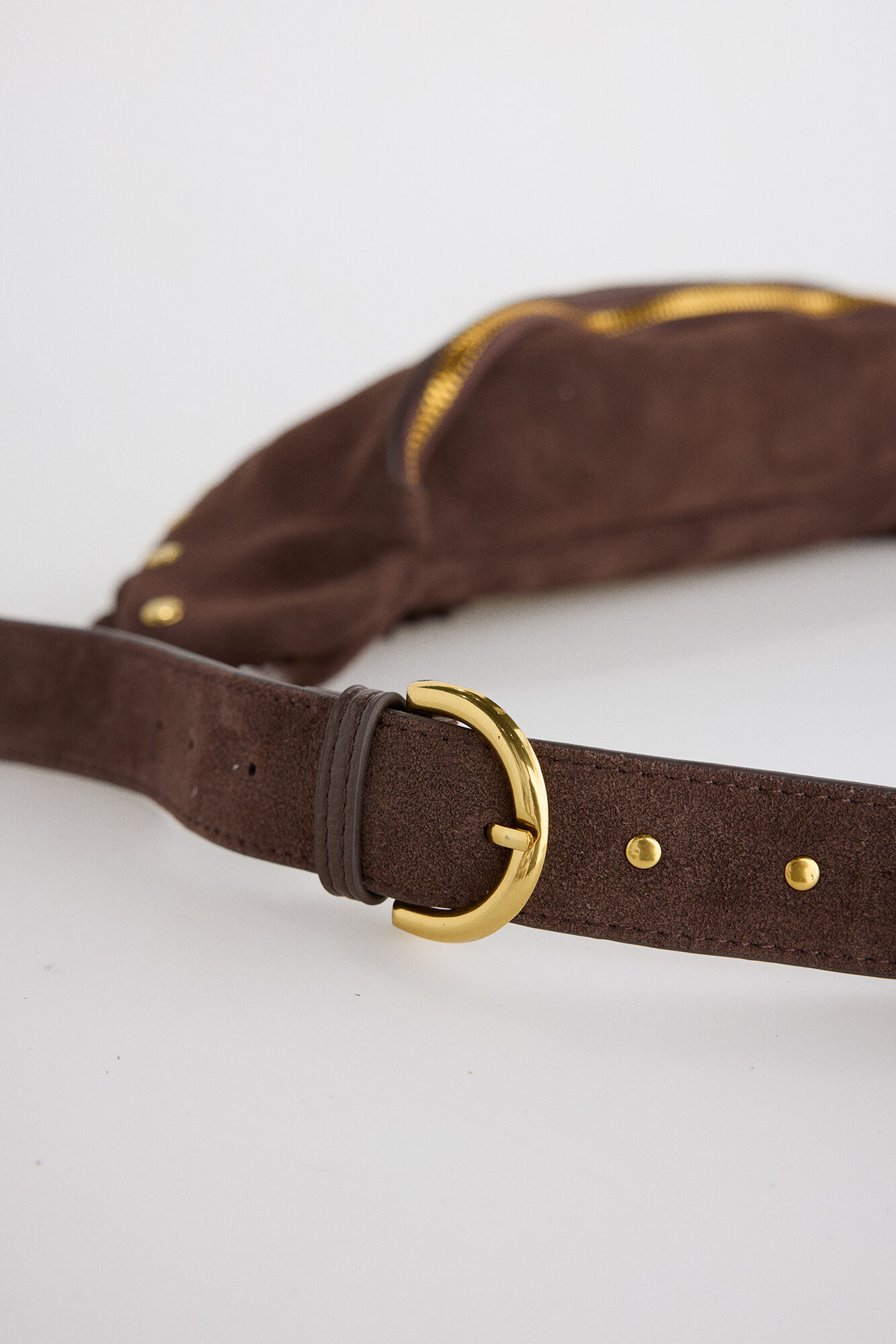 Slowlove Finges waistbag Marr&oacute;n oscuro