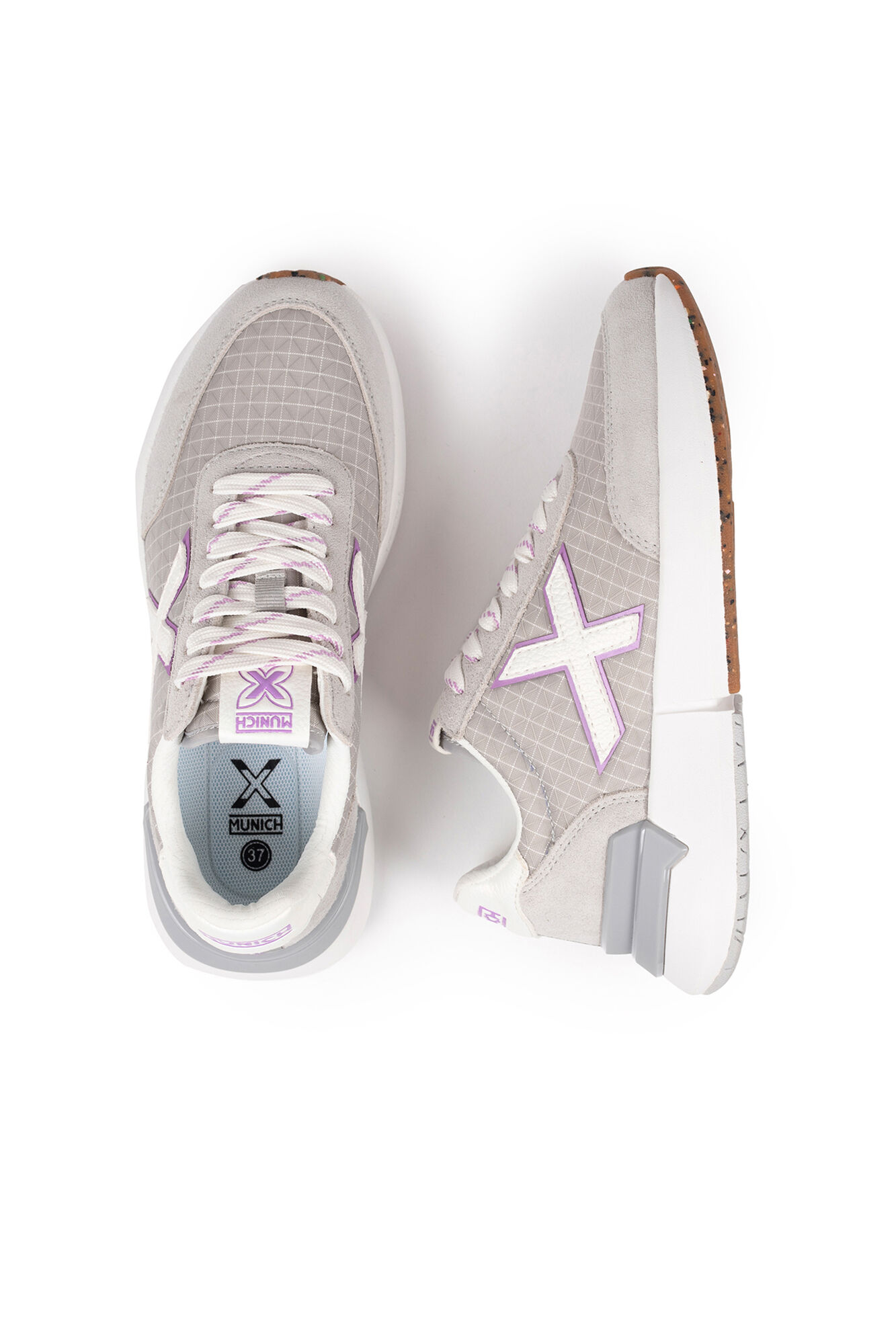 Munich Women's trainers VERSUS Grey