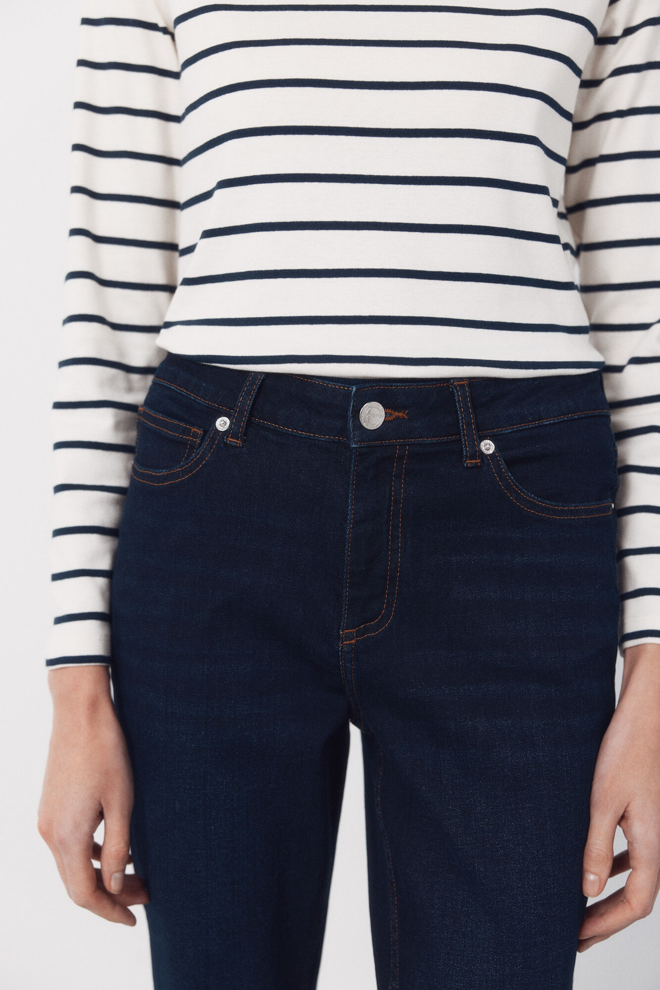 Cortefiel Straight jeans Blue