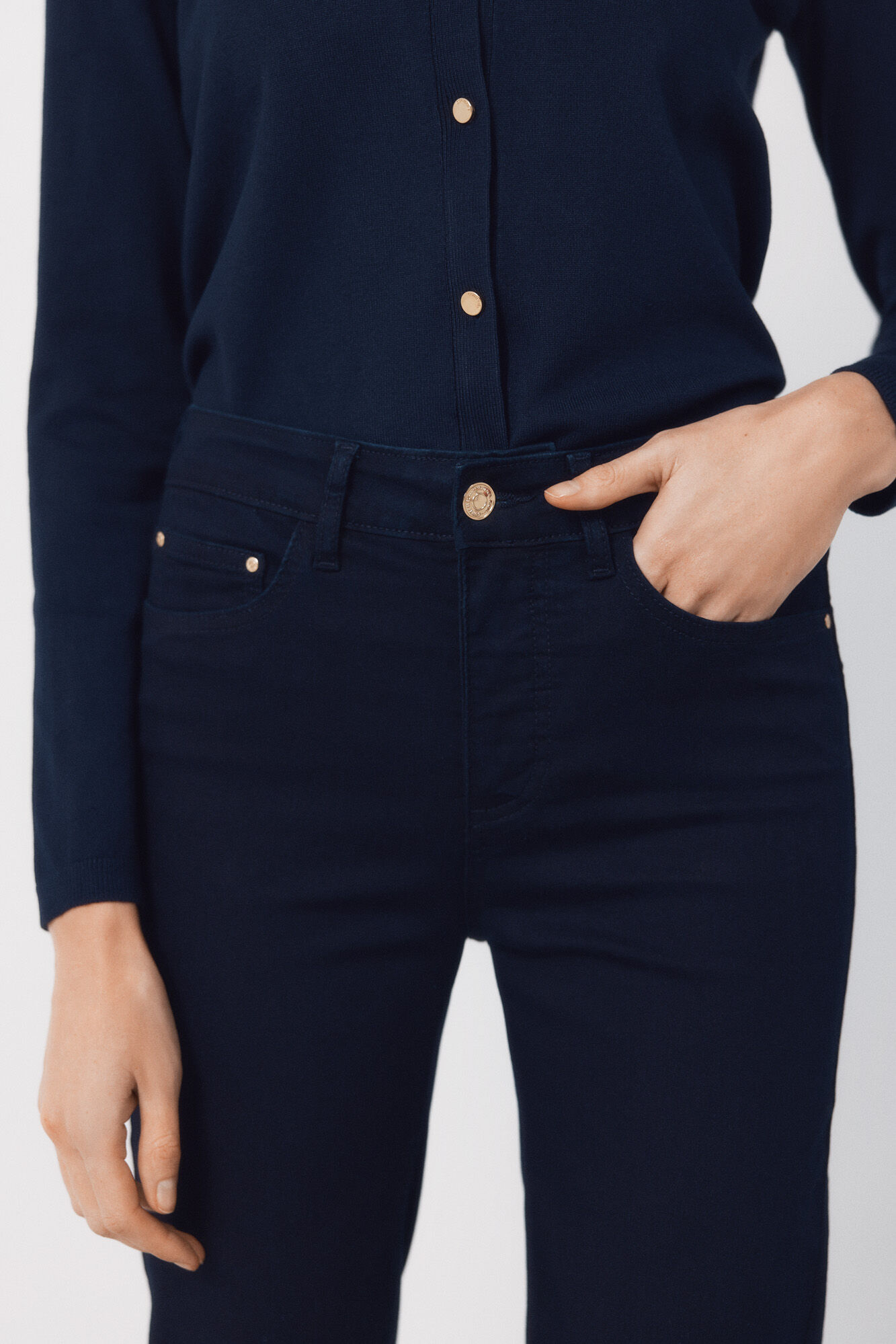 Cortefiel Sensational straight jeans Blue