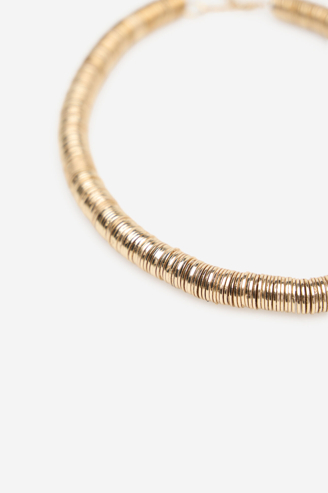 Cortefiel Gold necklace Yellow
