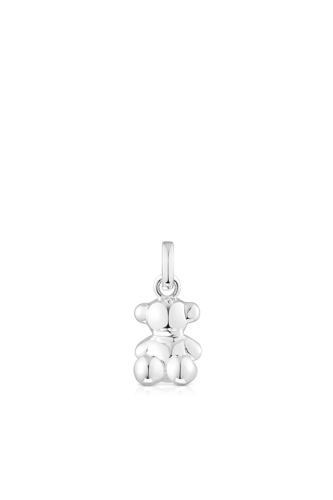 Tous Colgante oso peque&ntilde;o de plata Bold Bear Gris