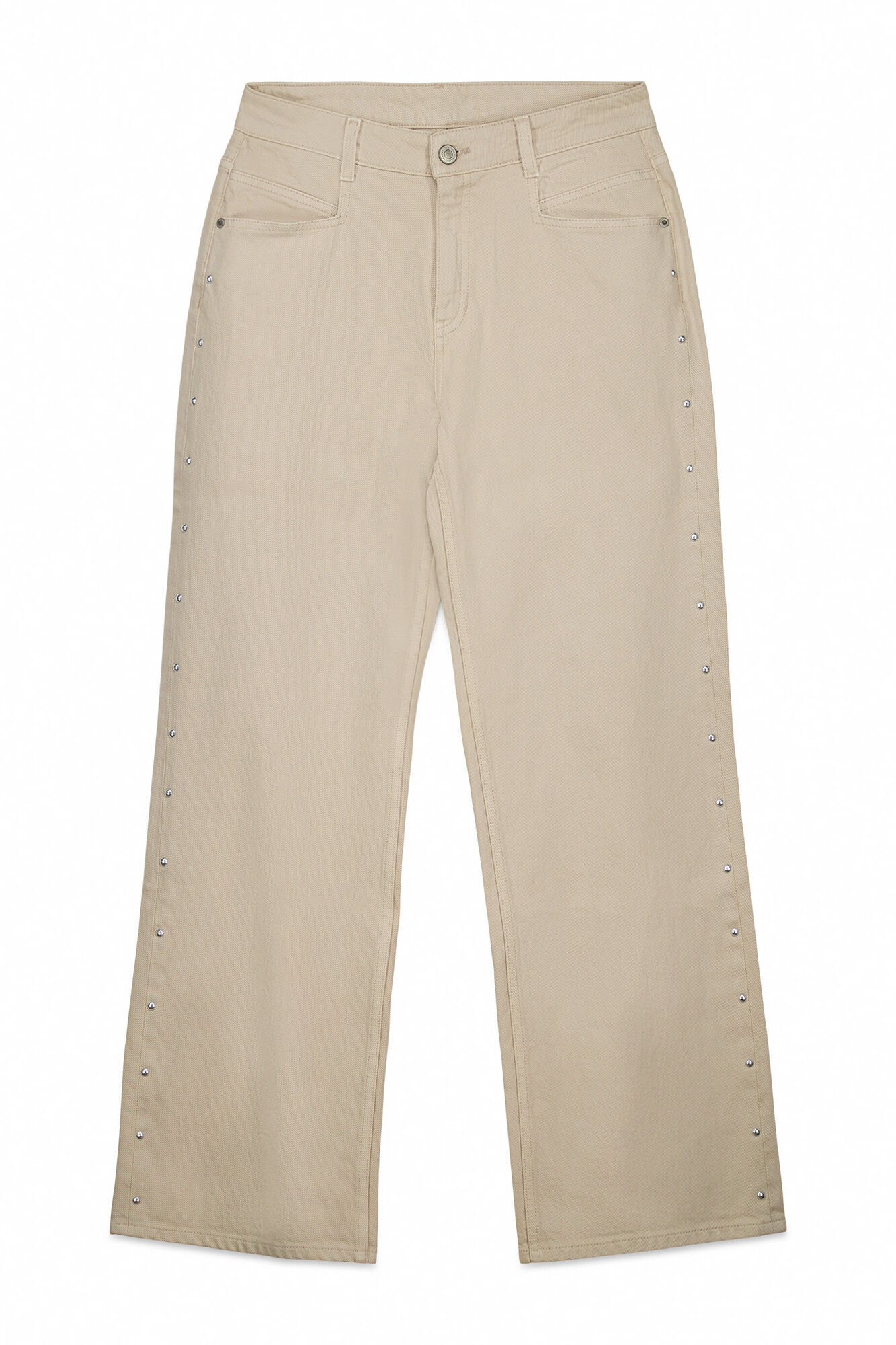 Slowlove Jeans tachas Marfil