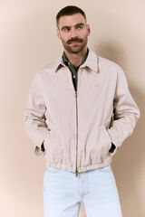 OOTO Cazadora ligera casual Beige