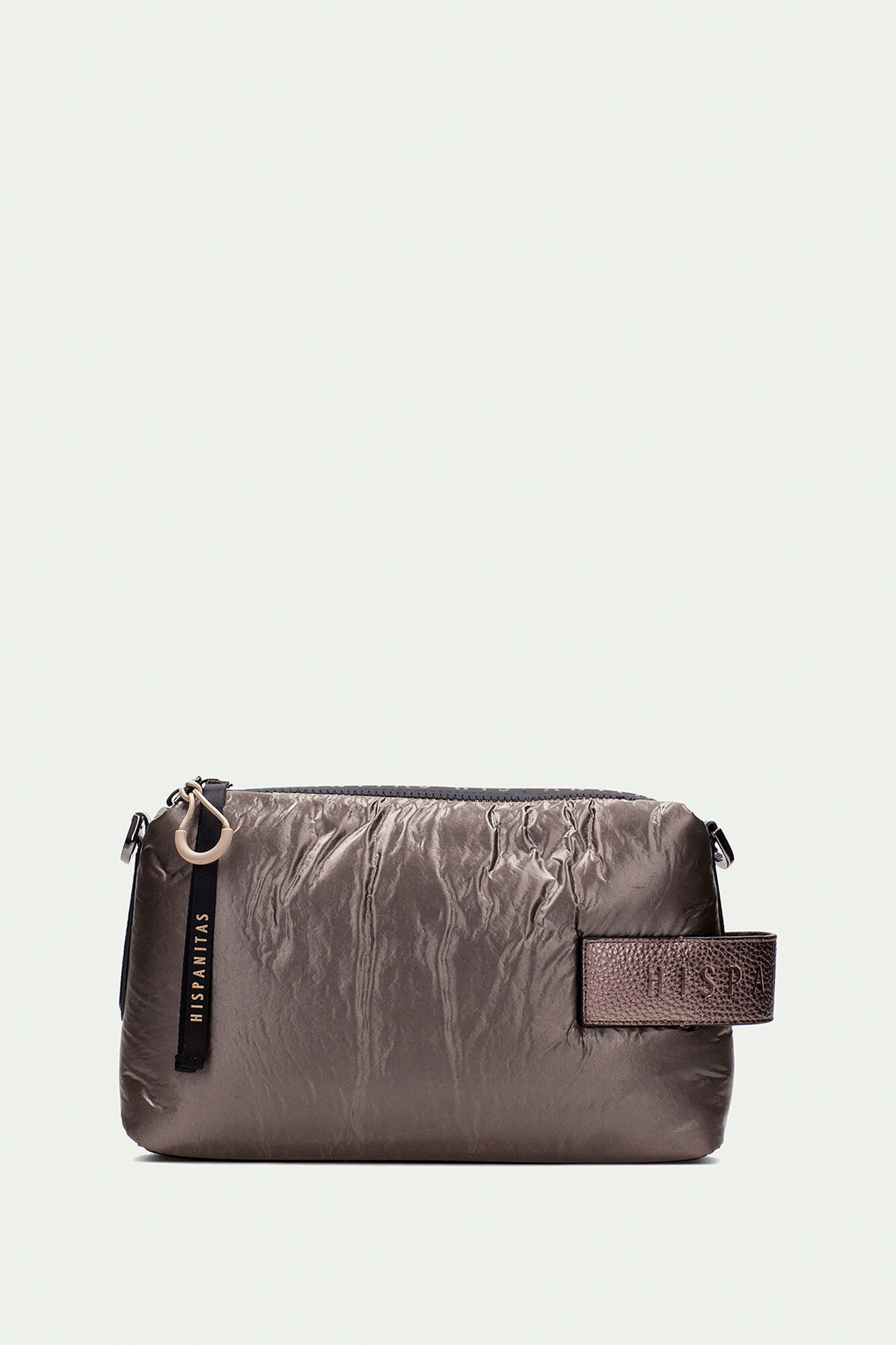 Hispanitas Bolsa de ombro de nylon Castanho