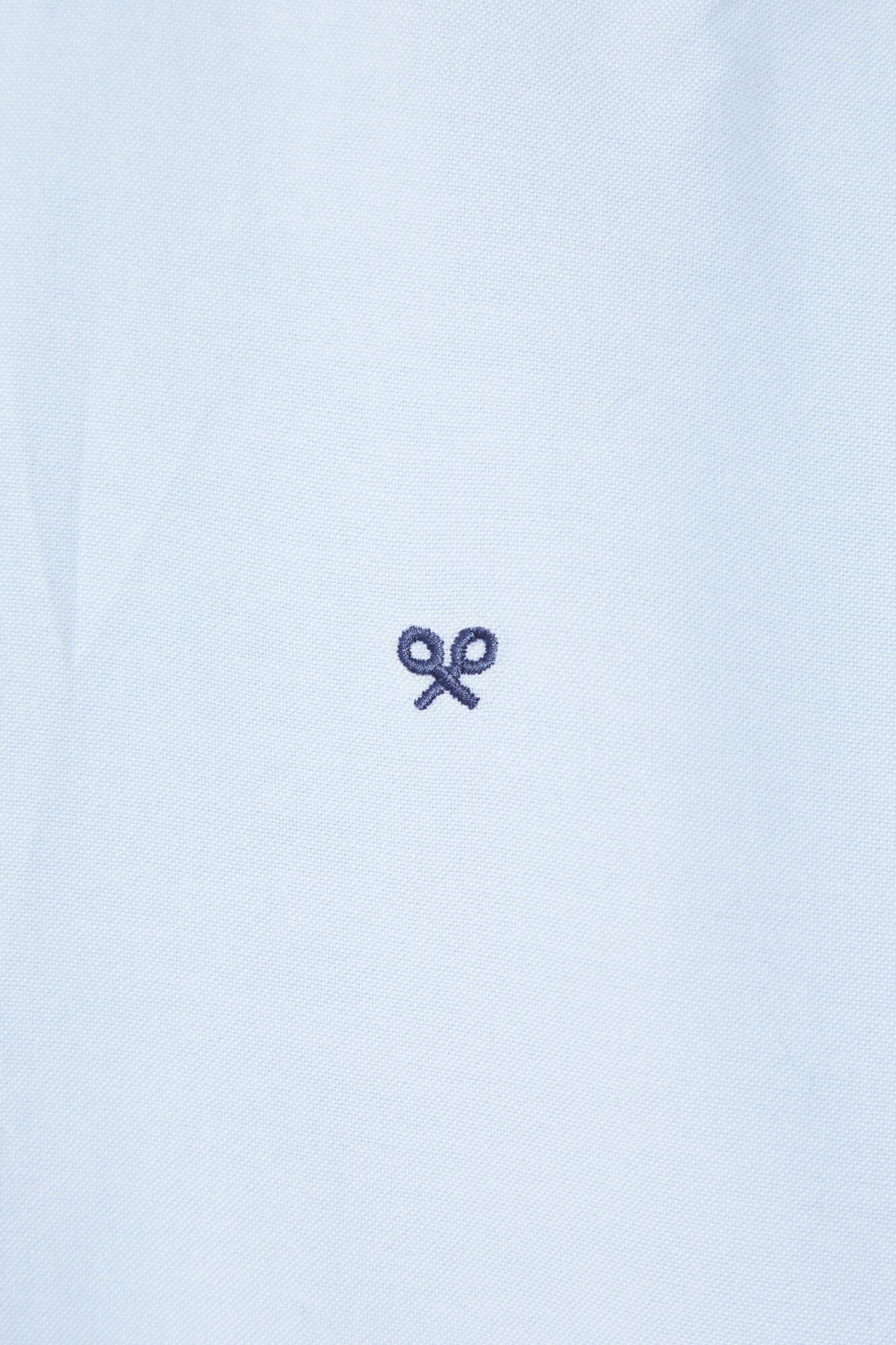 Silbon Camisa sport oxford cutaway celeste Azul