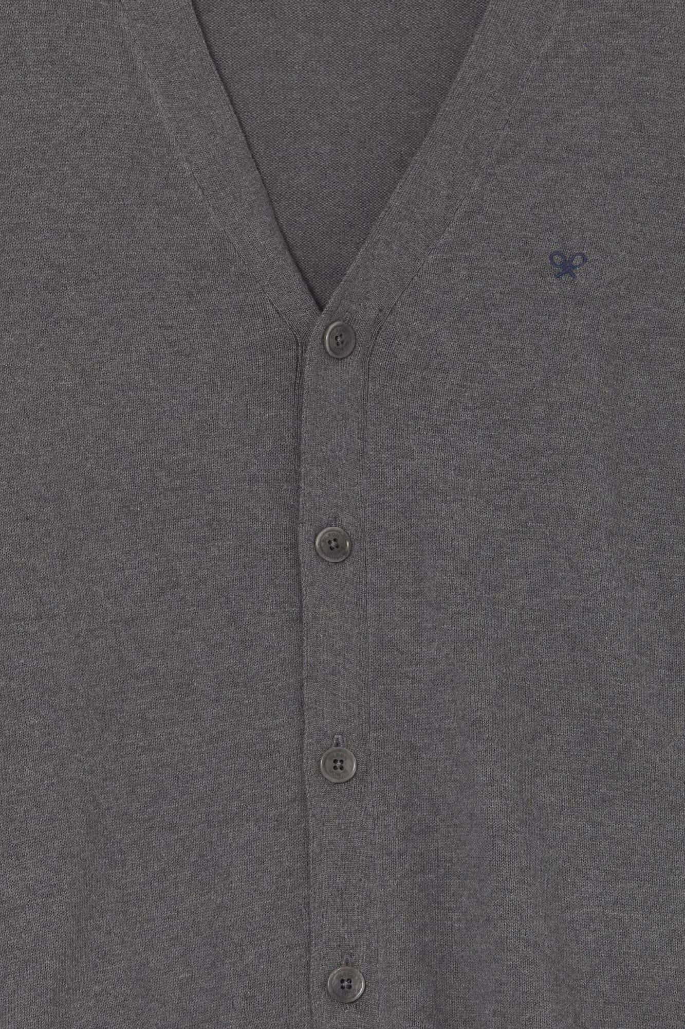 Silbon Cardigan classic gris Gris