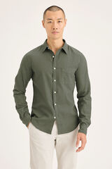 Dockers Camisa de popelina Verde