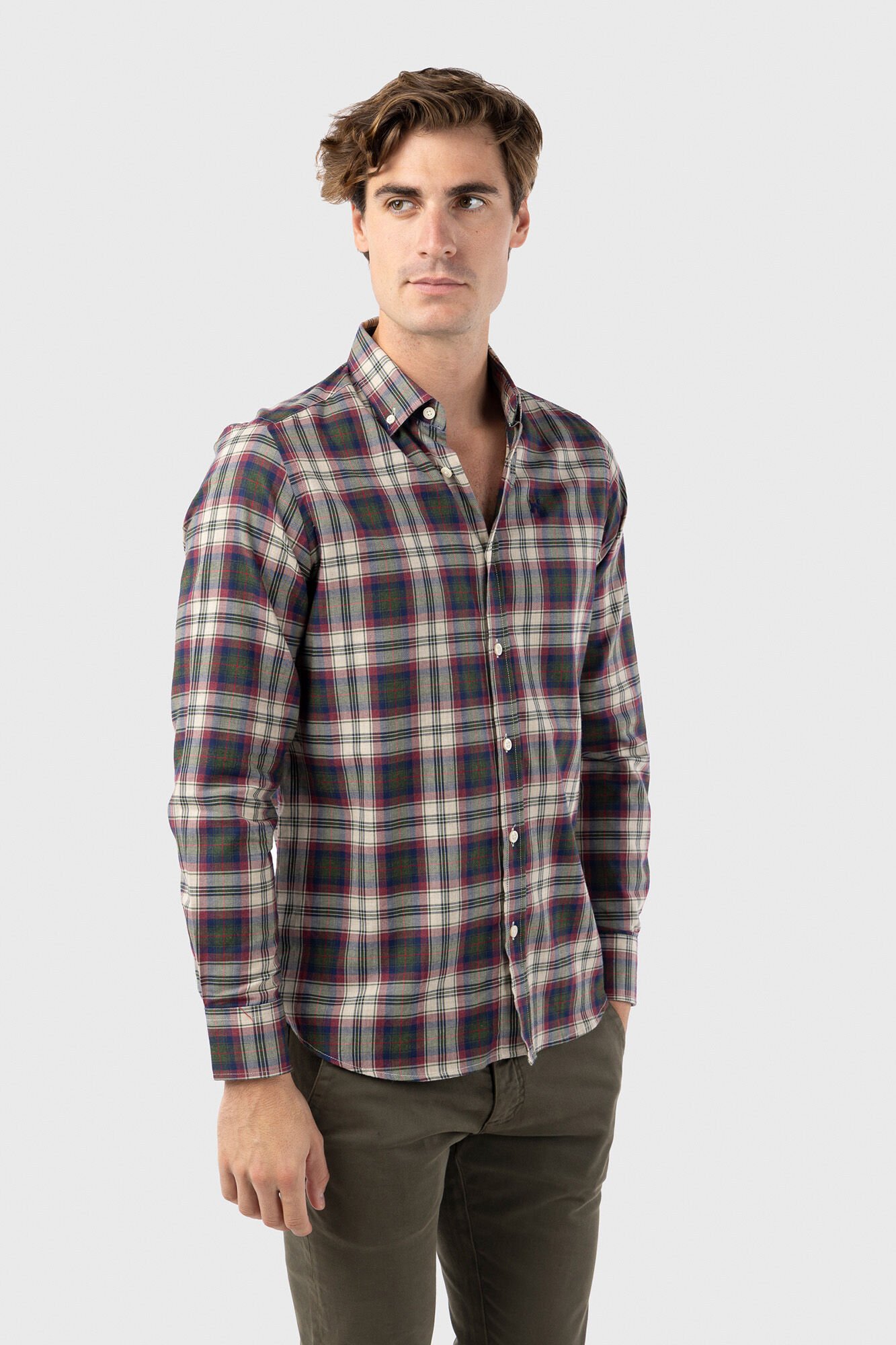 Williot Camisa xadrez Verde