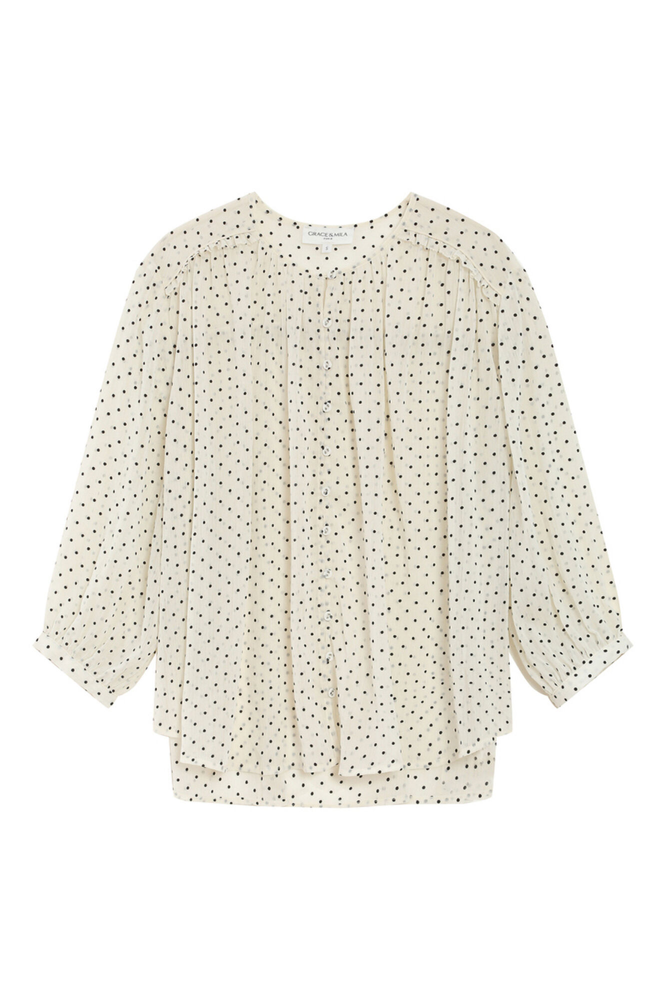 Grace & Mila Blusa manga 3/4 Valianna Branco