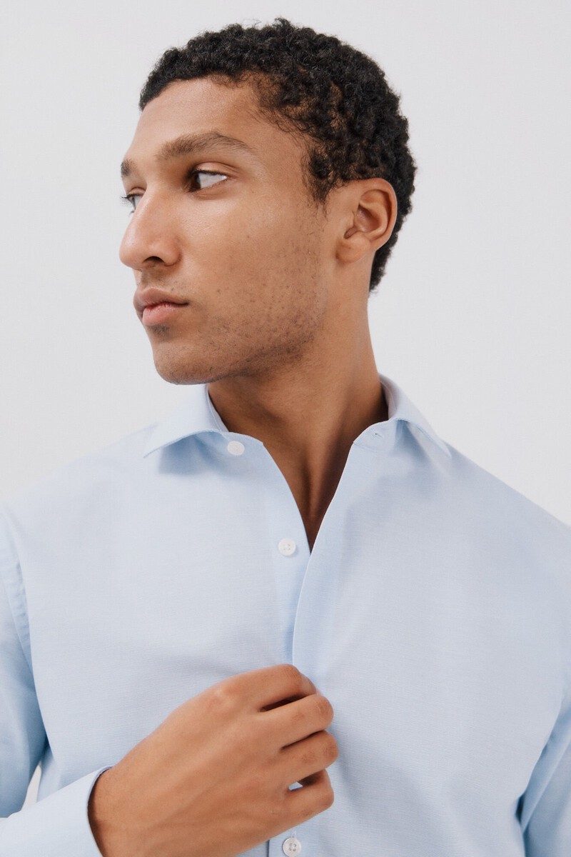 pedro del hierro Camisa rayas popelín Outlet Ropa