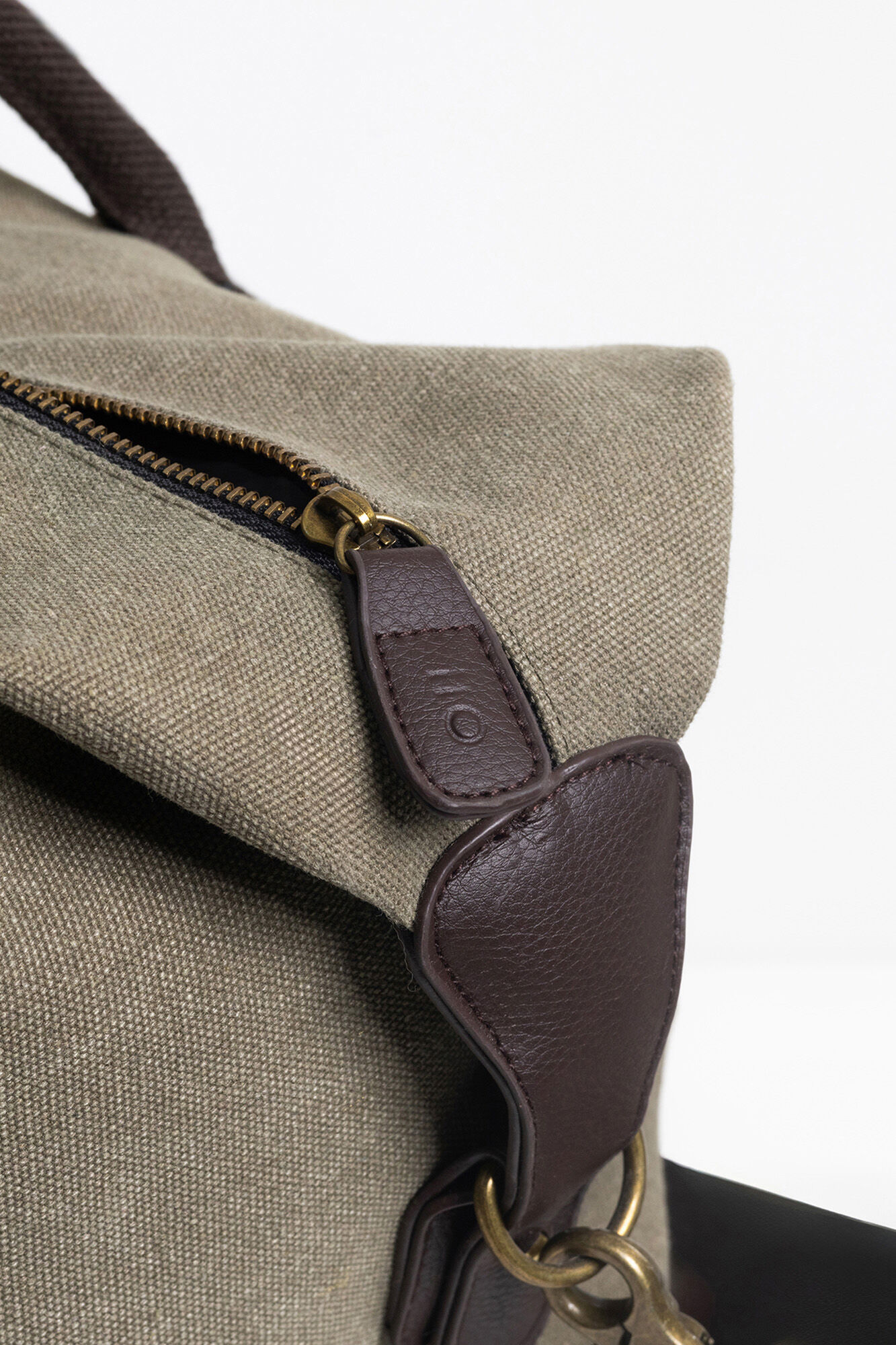 PuroEGO Bolsa de viagem de lona Verde