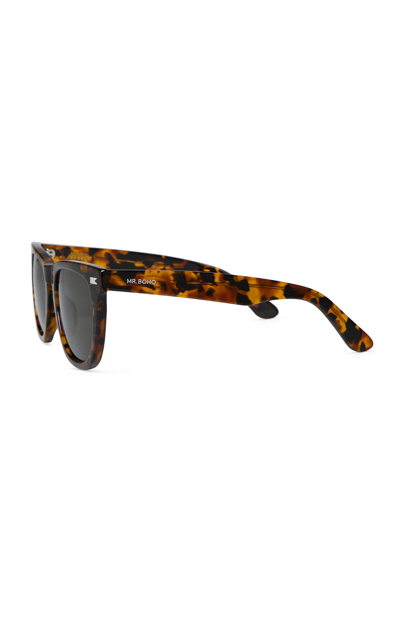Mr. Boho Gafas de sol CHEETAH TORTOISE - ALAMEDA Marr&oacute;n oscuro