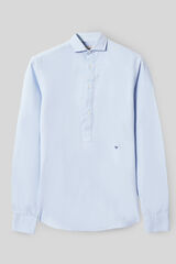 Silbon Polera sport oxford celeste Azul