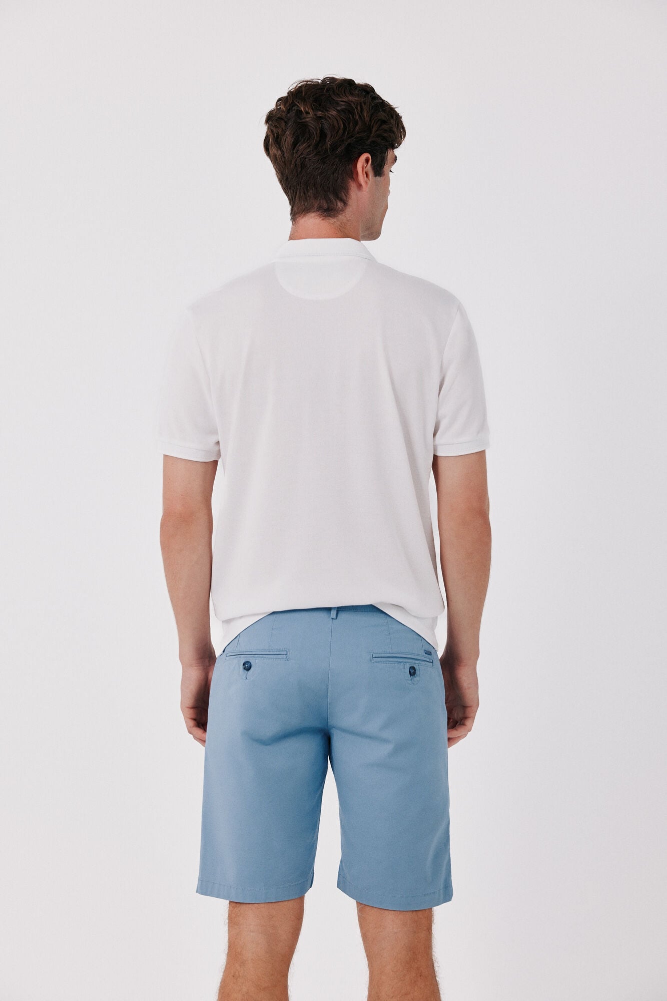 Cortefiel Polo COOLMAX&reg; piqu&eacute; Blanco