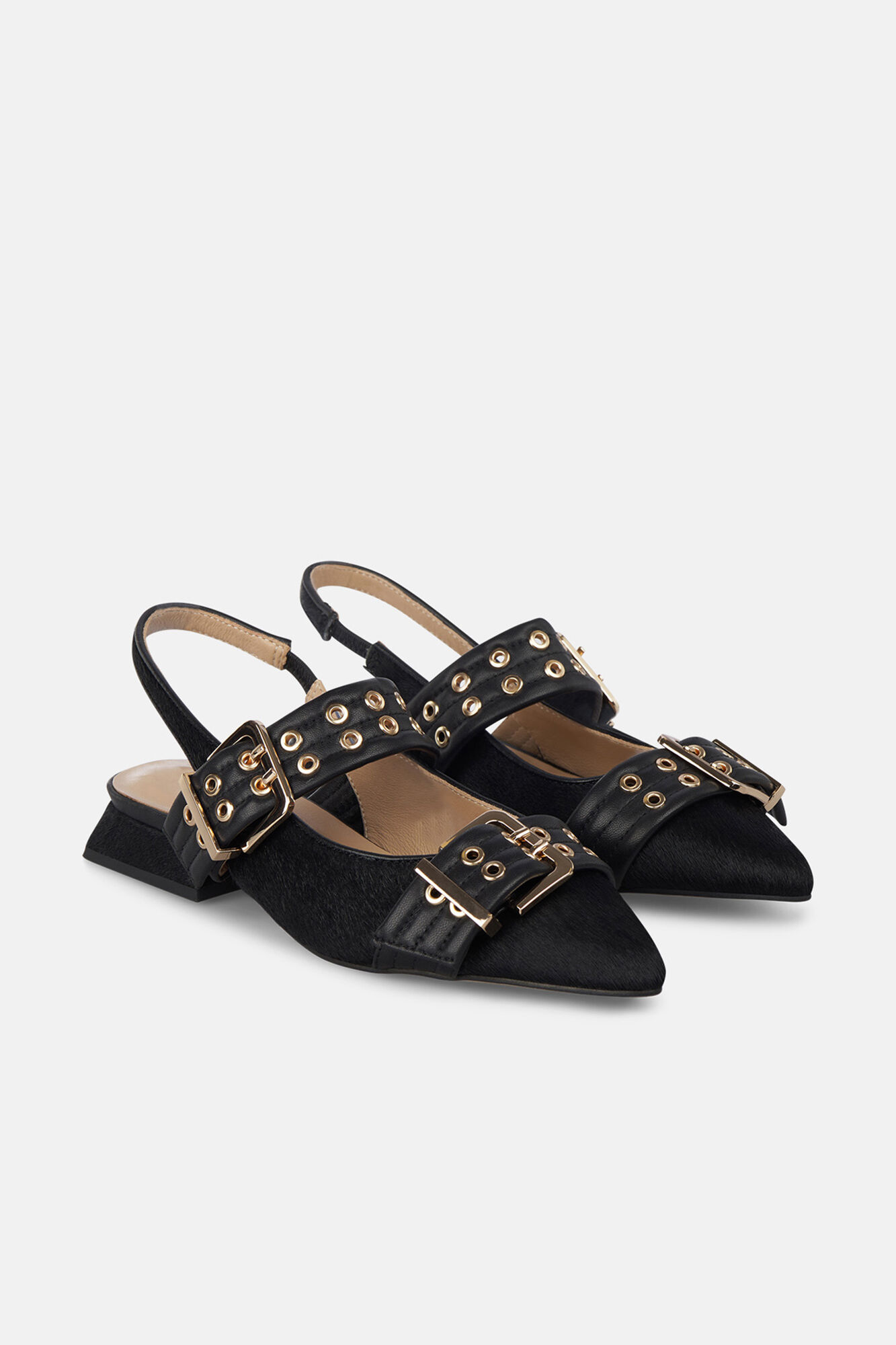 Alma en Pena Zapato destalonado hebilla ancha