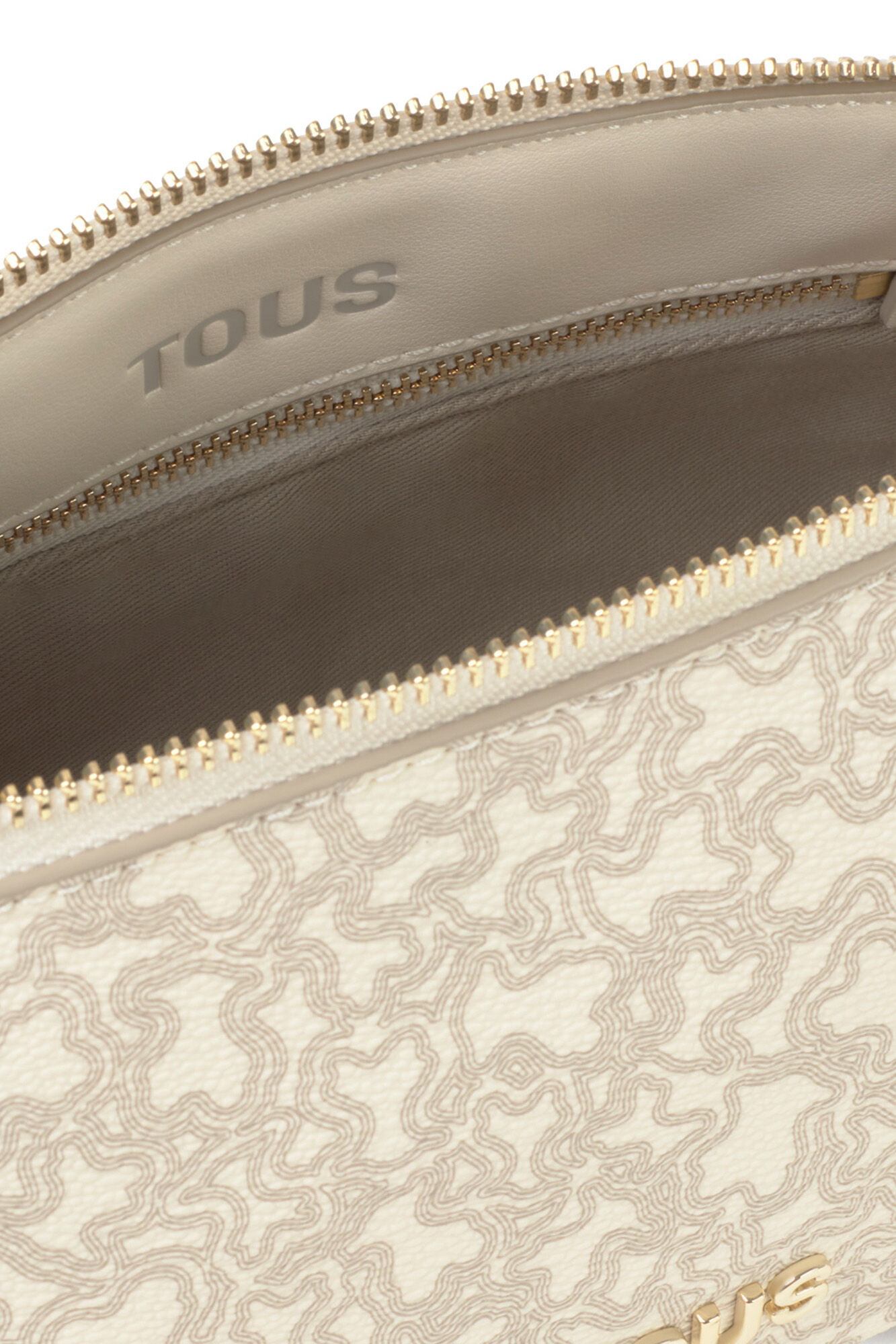 Tous Kaos Mini Lines beige mini bag Beige