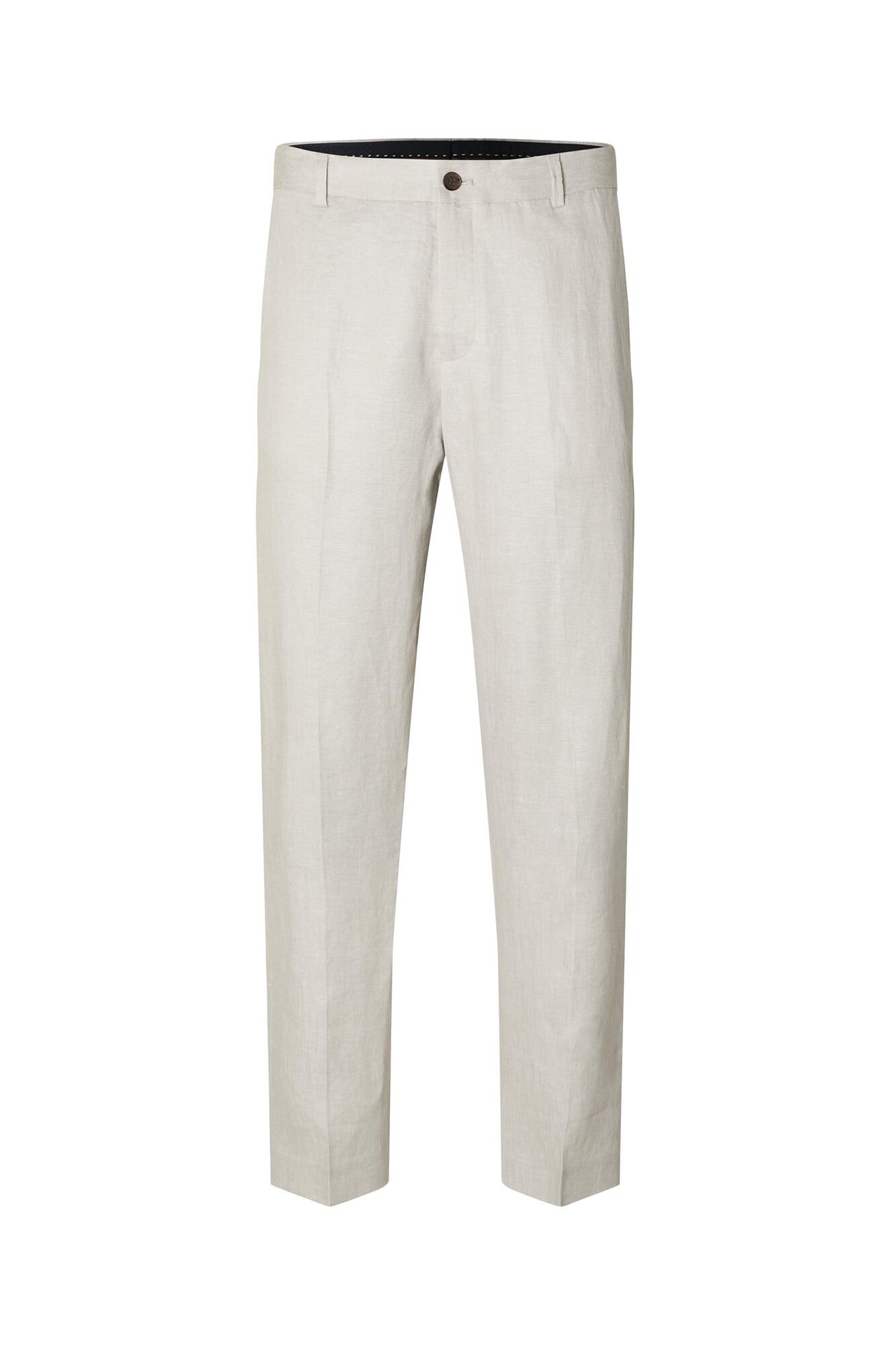 Selected Pantal&oacute;n de traje 100% lino.