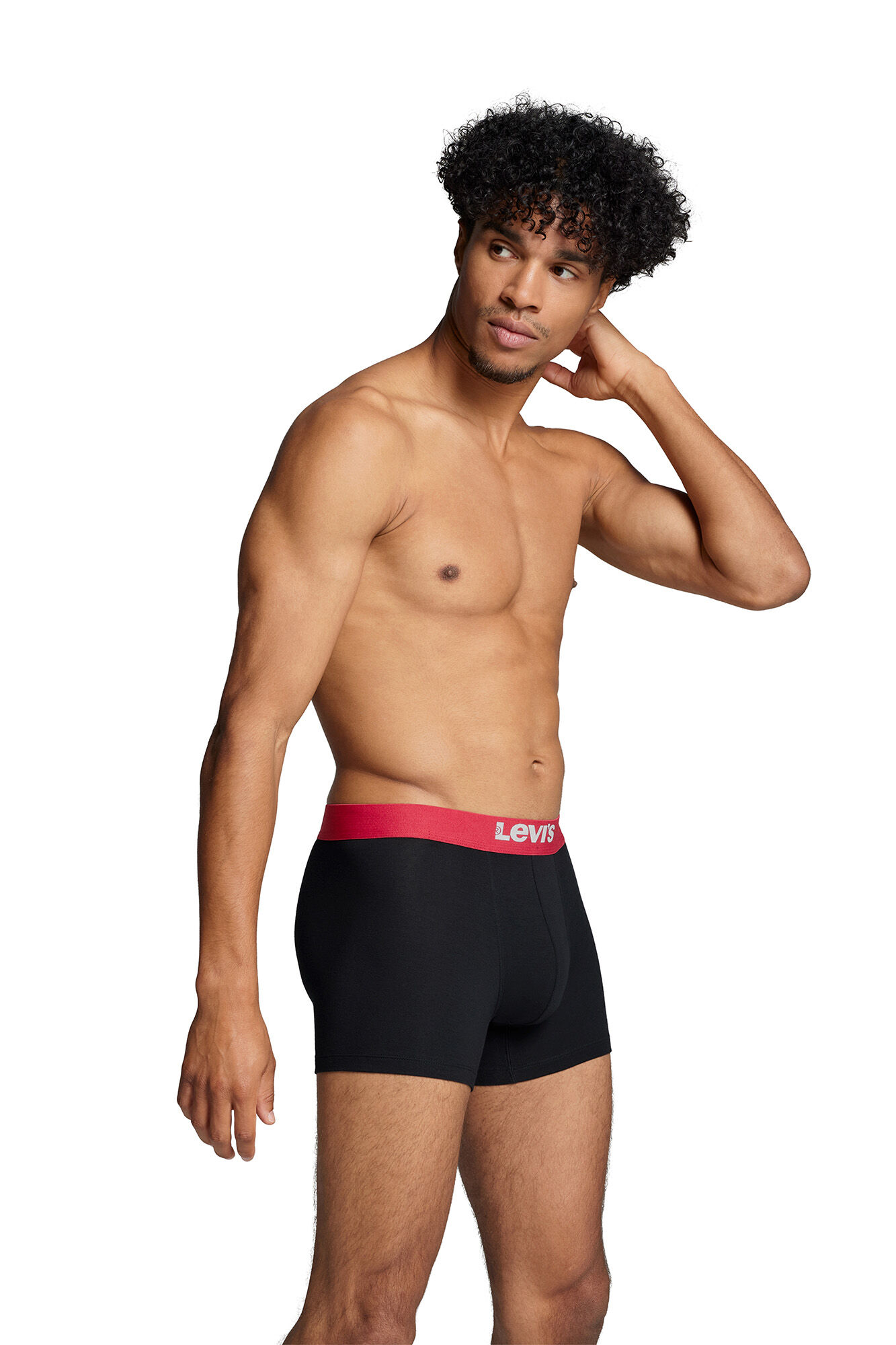 Levi's Cuecas boxers masculinas Levi's&reg;, pacote com 2 Preto