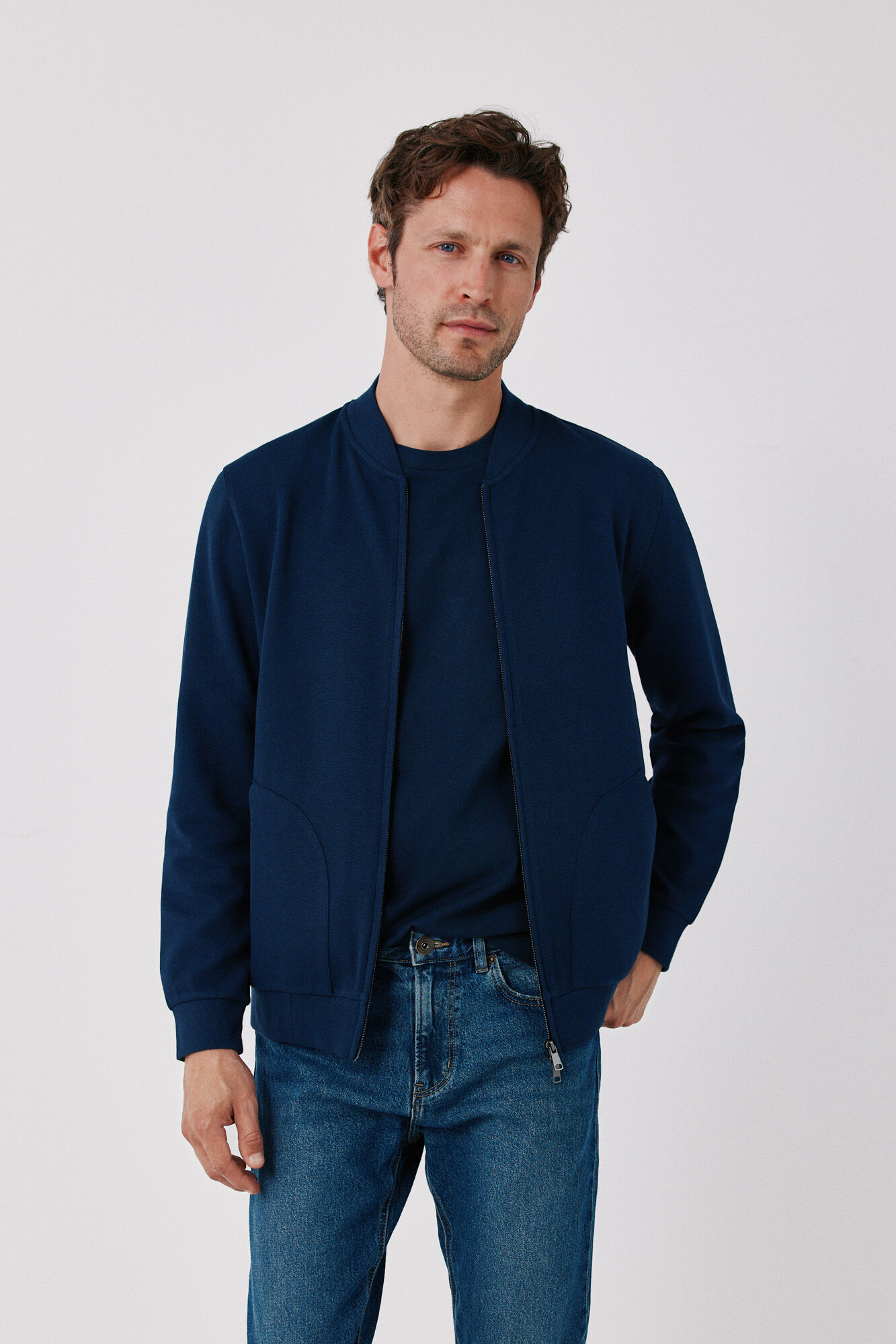 Cortefiel Structure cardigan