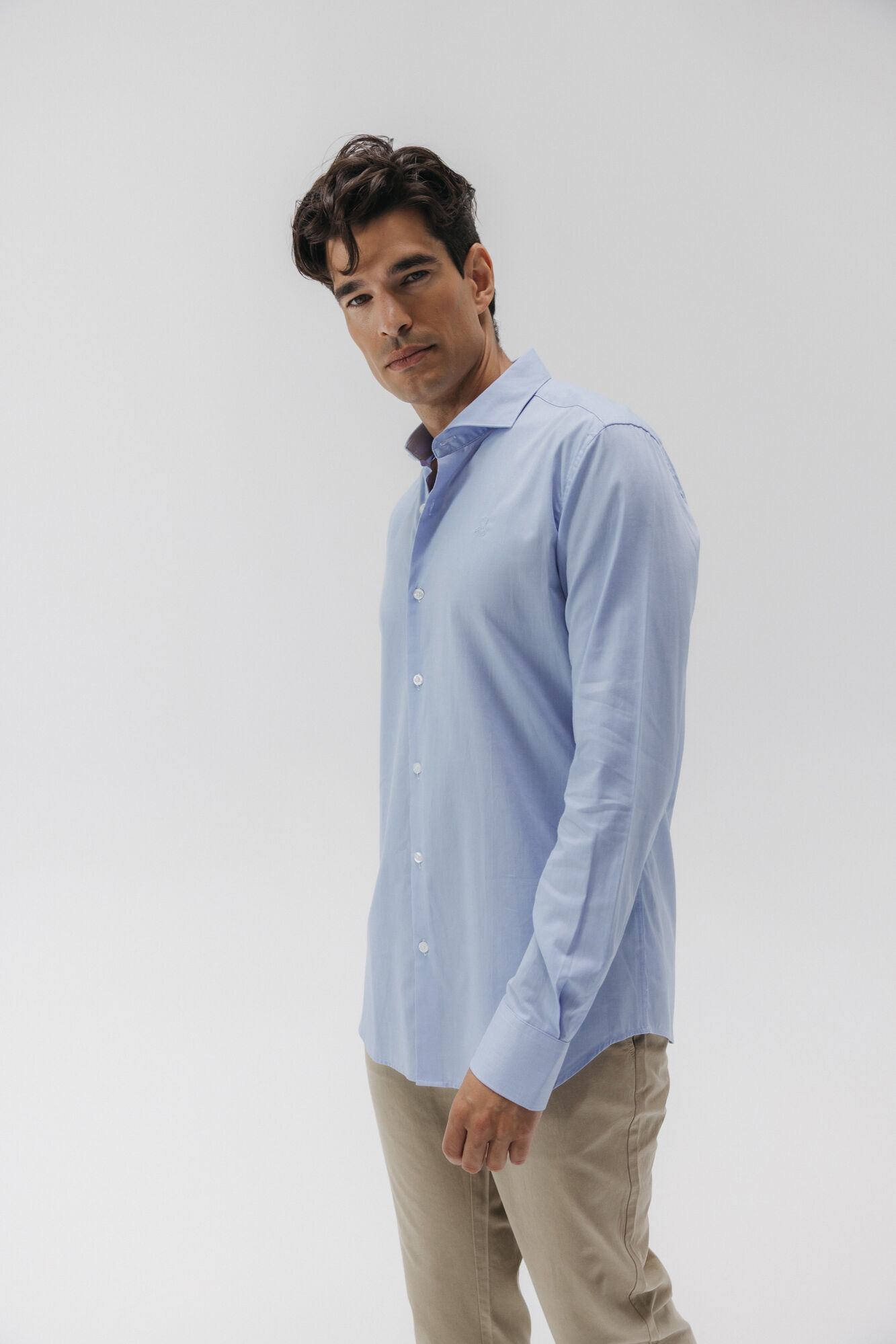 elPulpo Camisa social Royal Oxford Azul