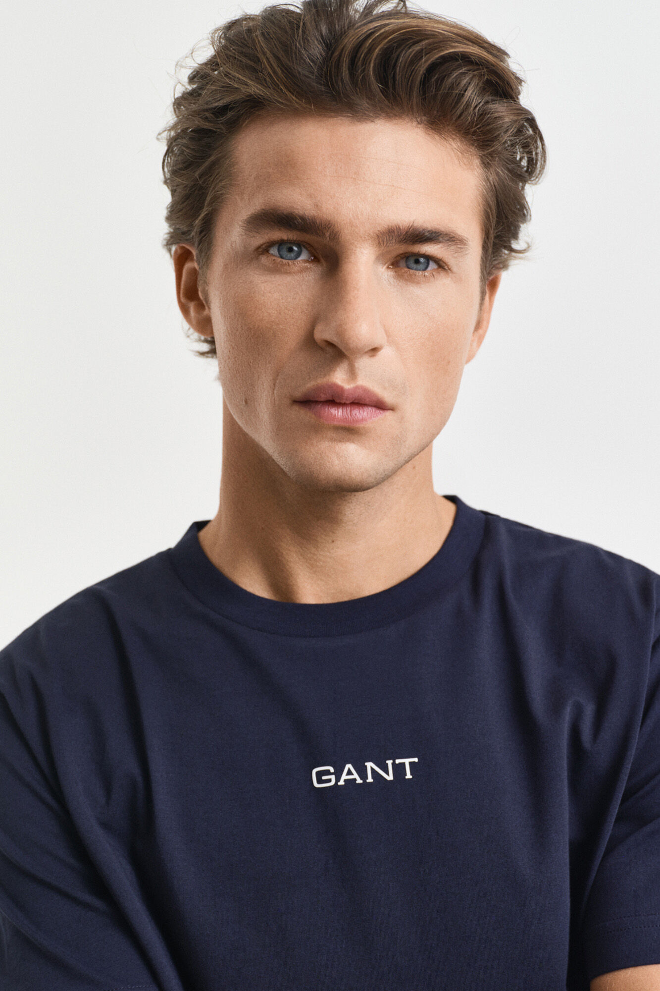 Gant Small GANT Graphic T-shirt Navy