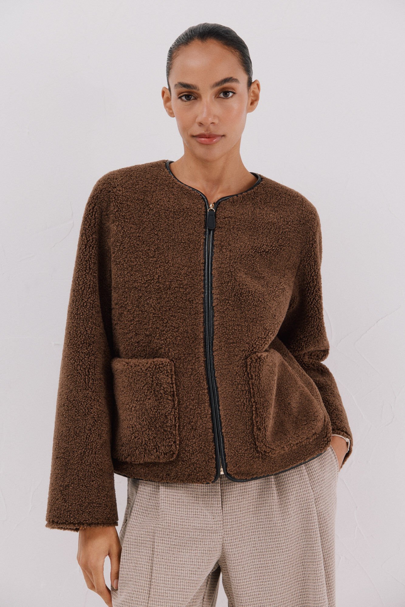 Cortefiel Jaqueta com efeito dupla face