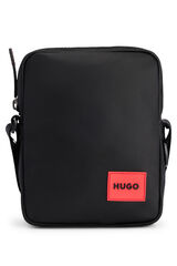 HUGO Mala com logo Preto