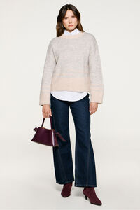 Selected Camisola de lã e alpaca 