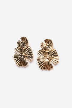 Cortefiel Sun earrings Gold