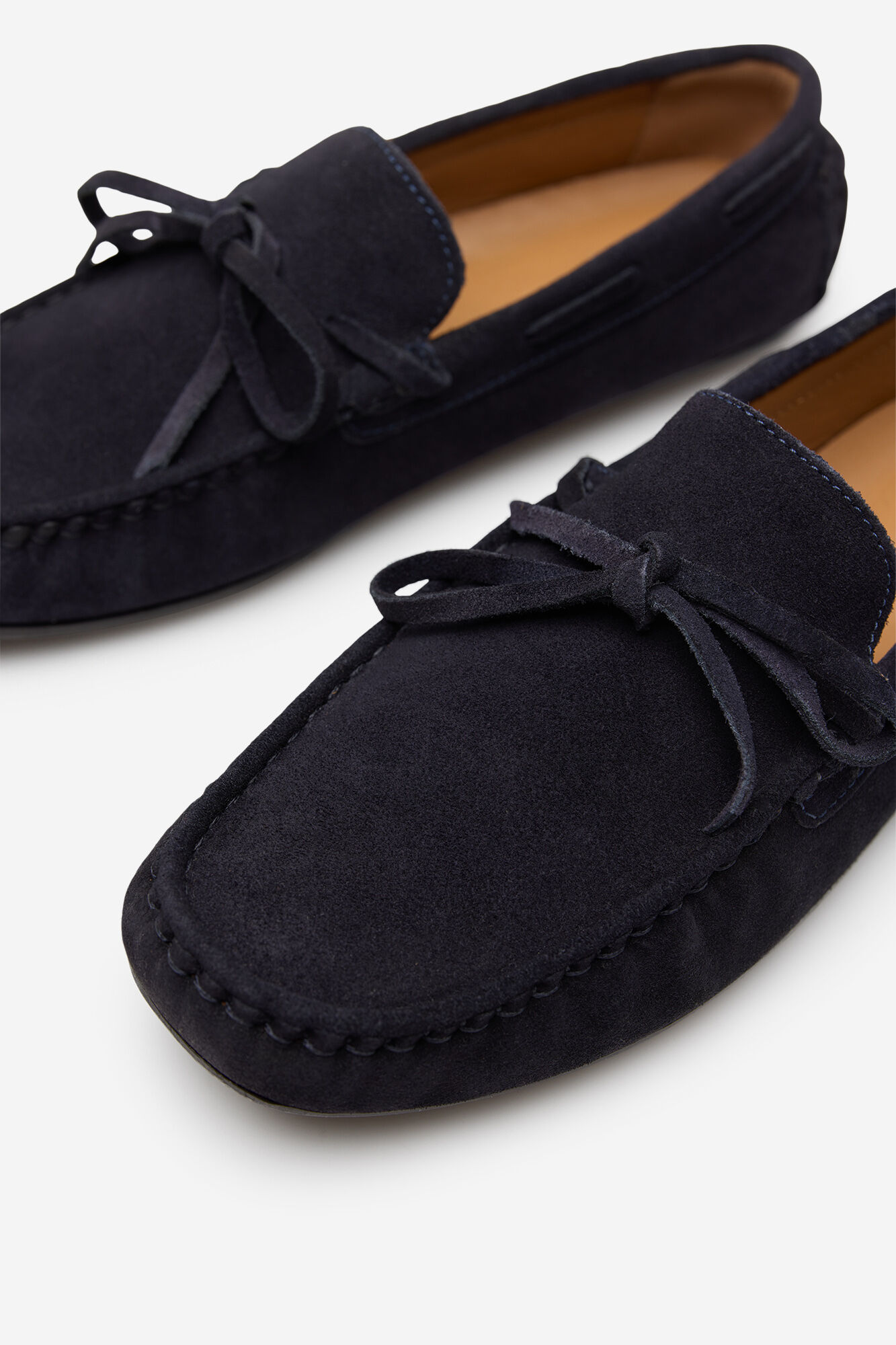 Cortefiel Mocassim desportivo em pele Azul