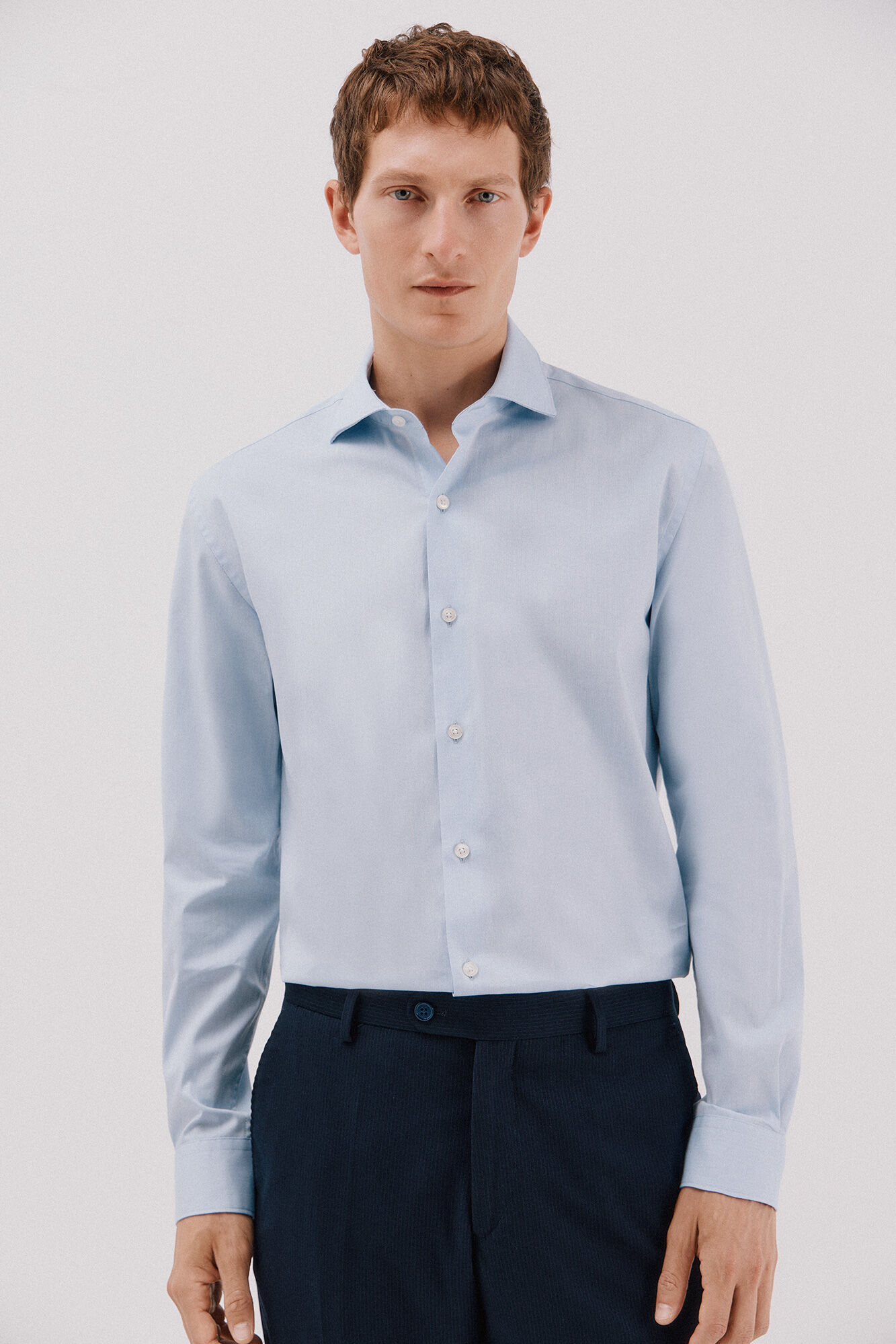 Cortefiel Plain easy-iron dress shirt