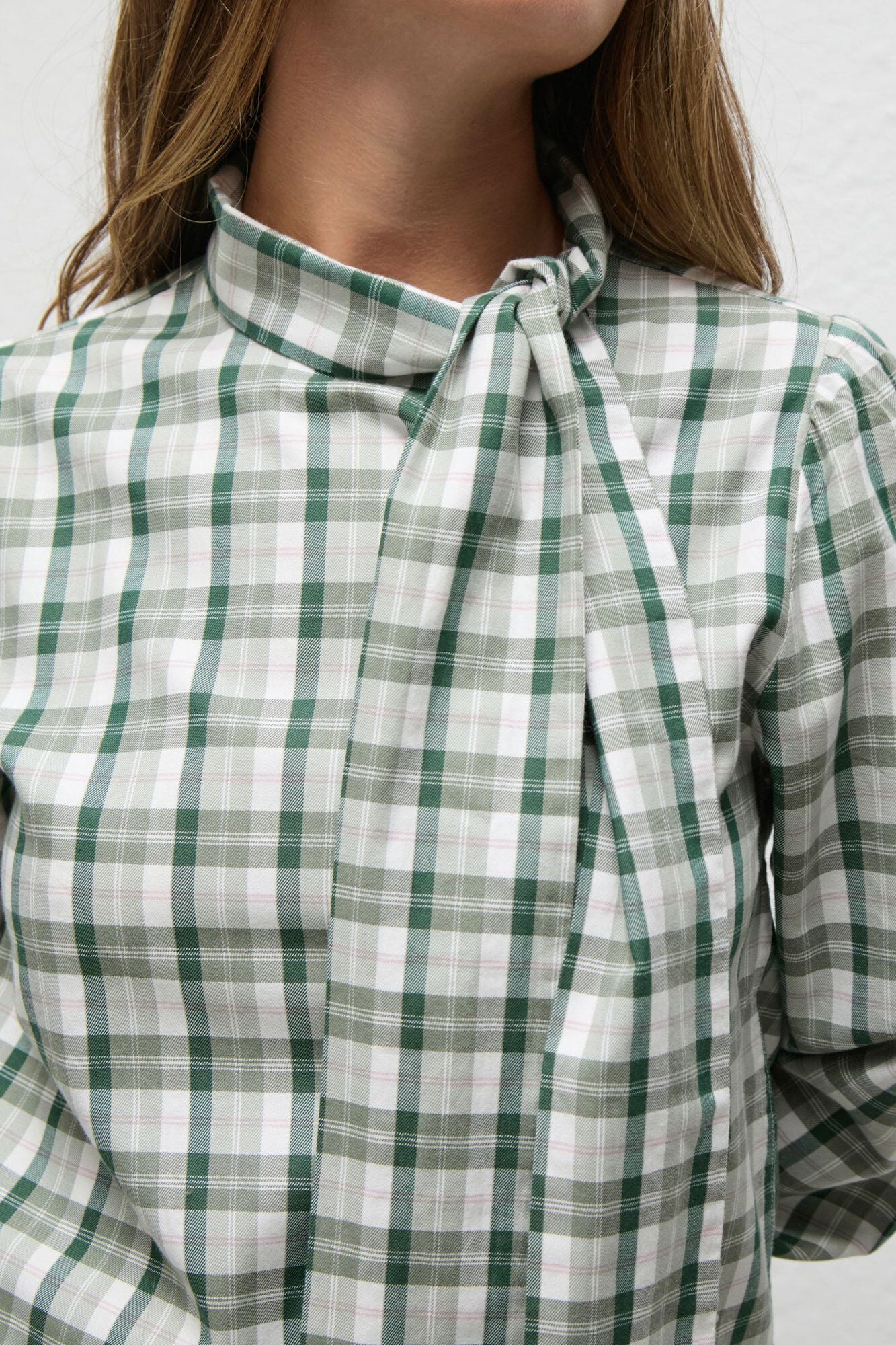 El Ganso Camisa Federica aos quadrados Verde