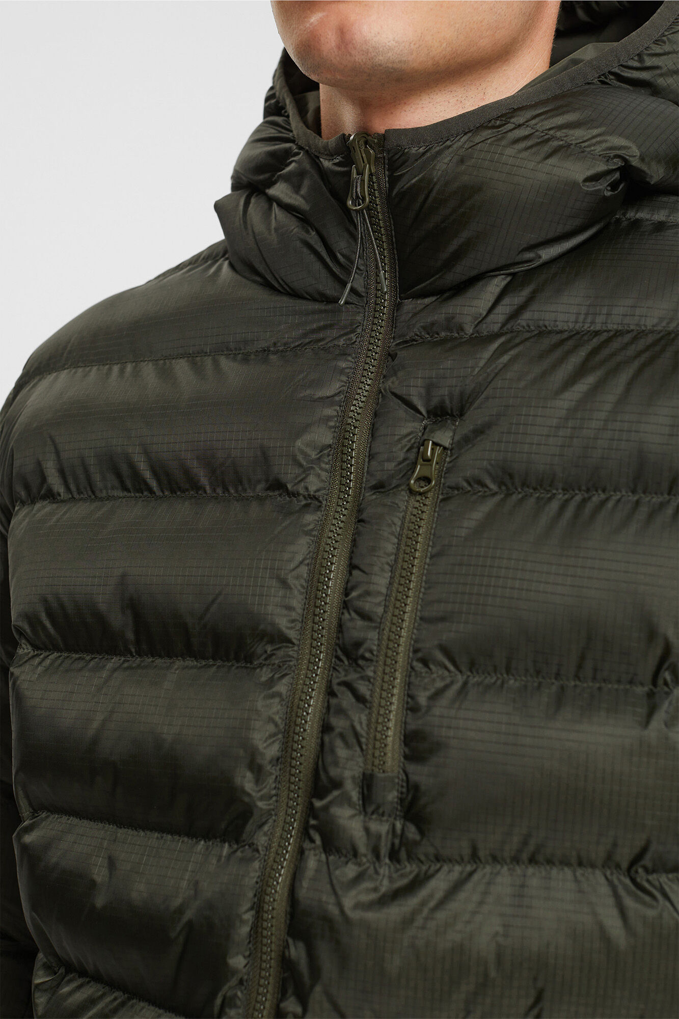 Esprit Abrigo ultralight corto reversible Kaki