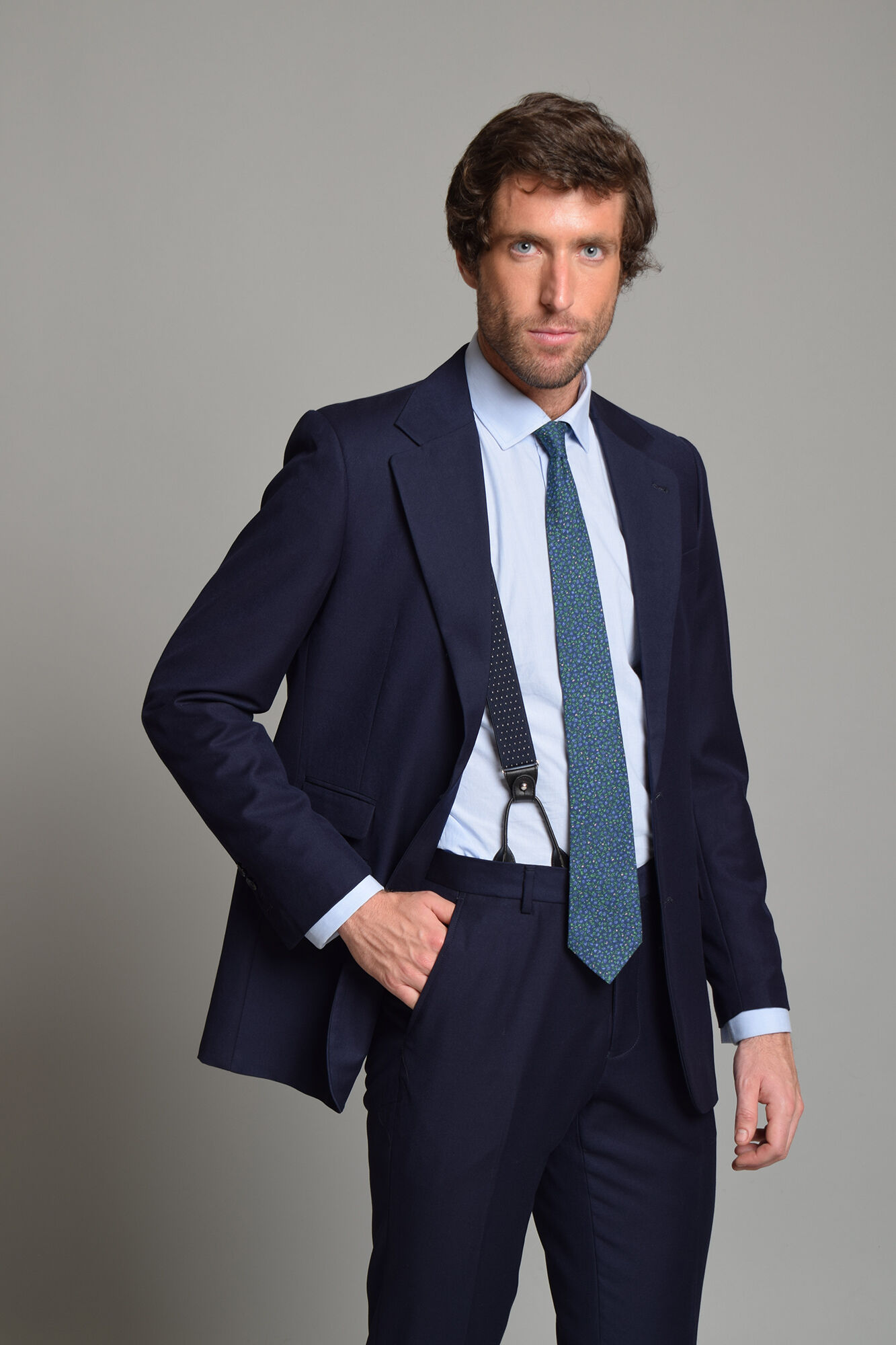 Cloking Terno liso da cole&ccedil;&atilde;o brit&acirc;nica 100% l&atilde; 