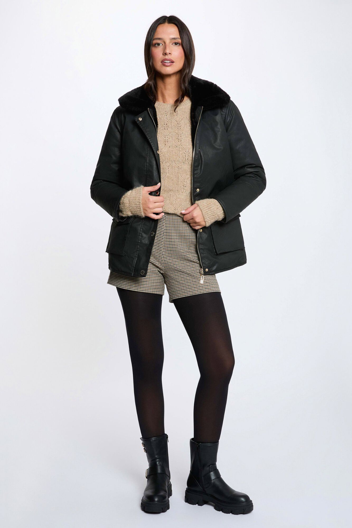 Morgan Parka reversible con revestimiento