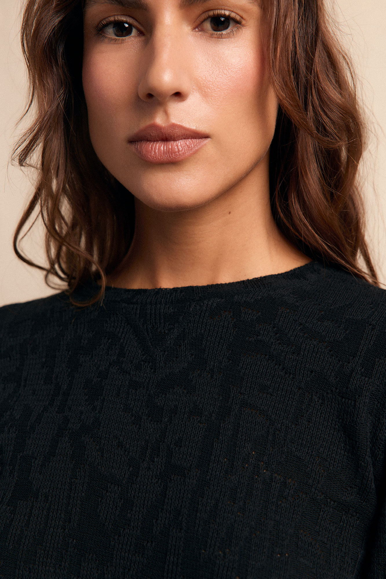 Slowlove Top estructura frunce