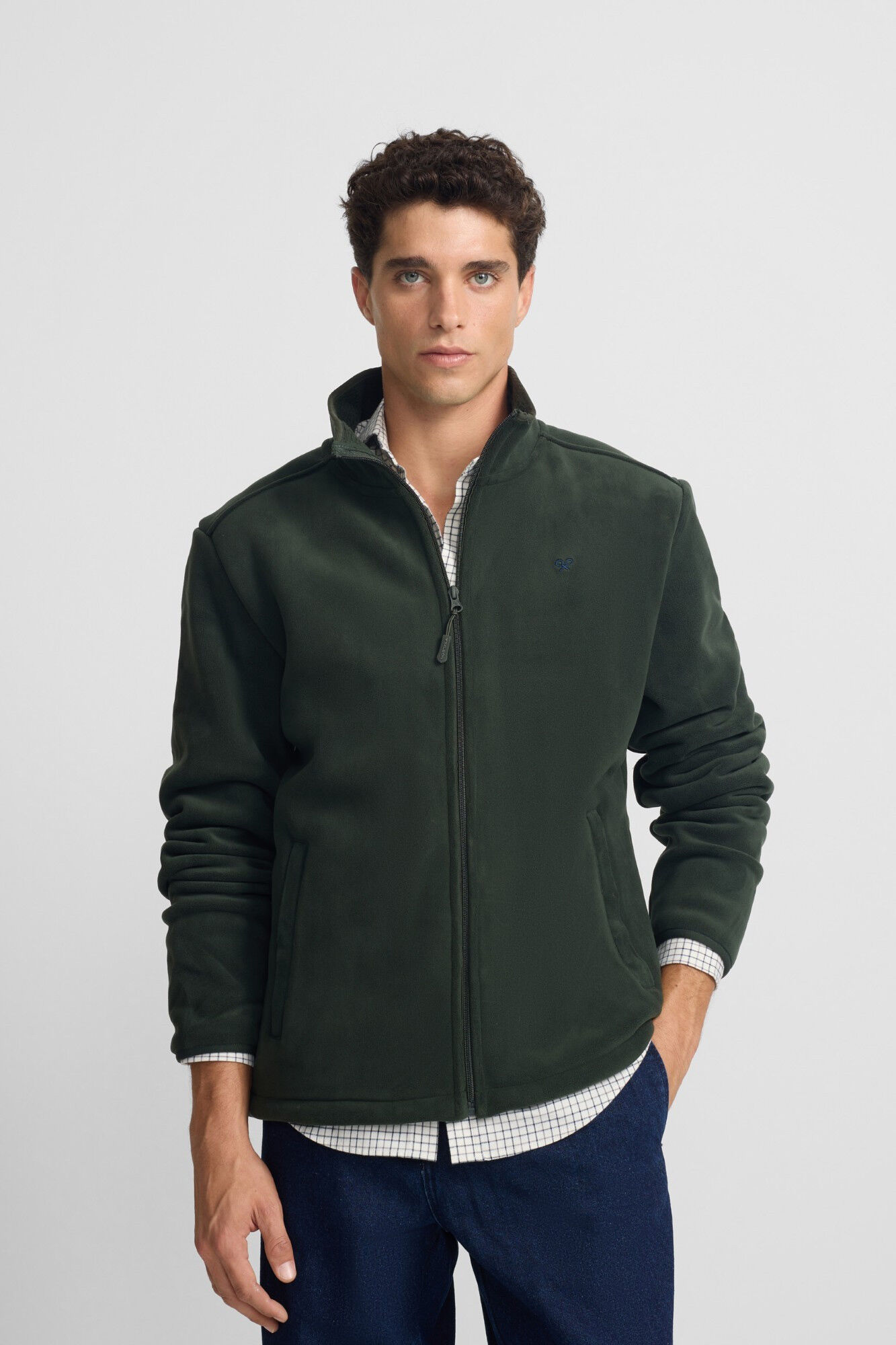 Silbon Forro polar cl&aacute;ssico Verde